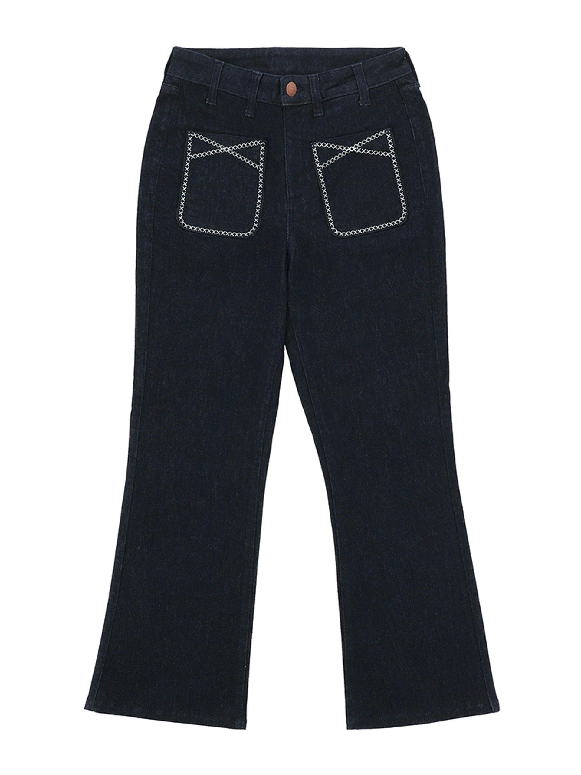 Cross stitch Gigi jeans in nightfall