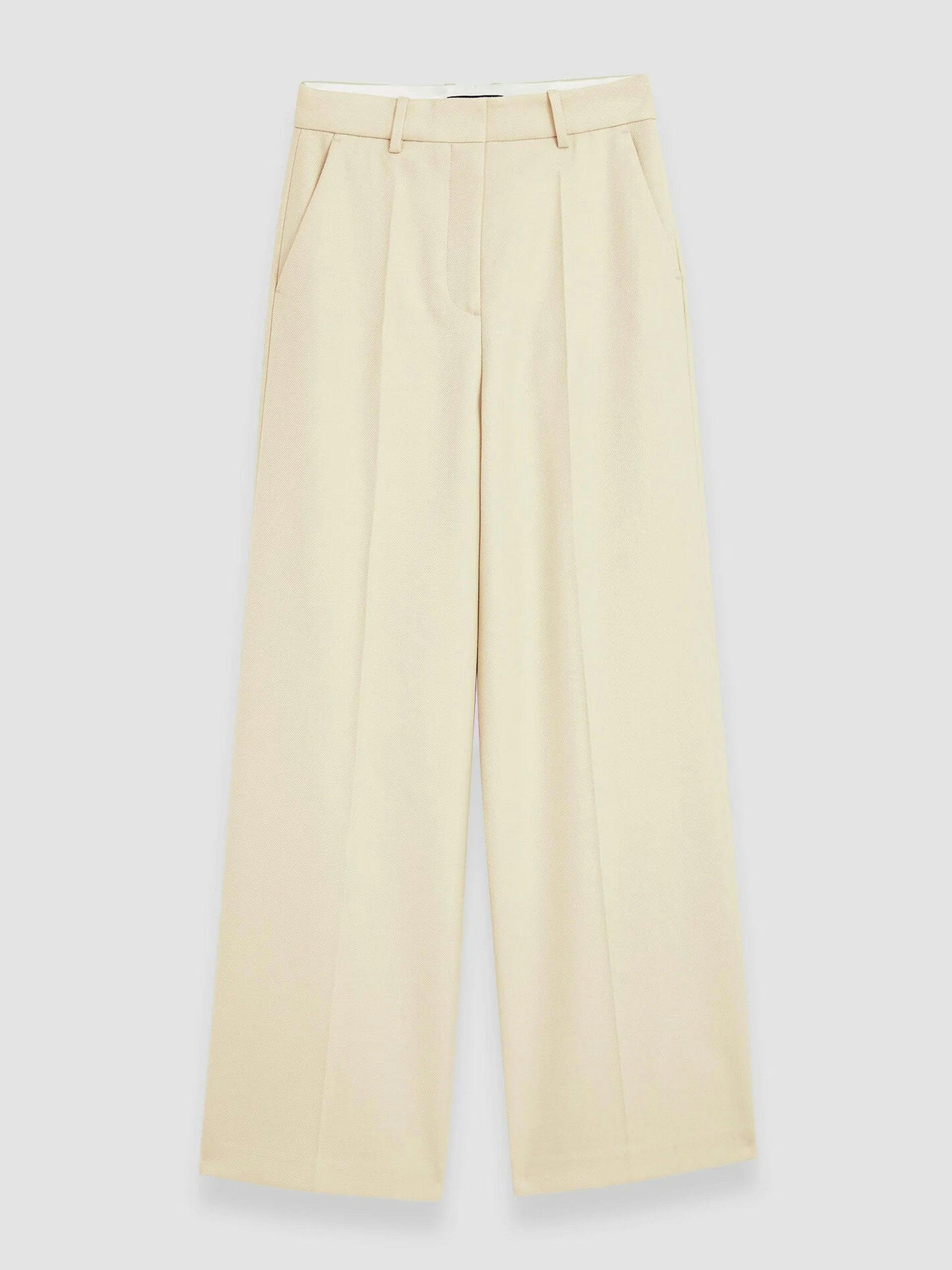 Alana wool trousers in Pale Olive