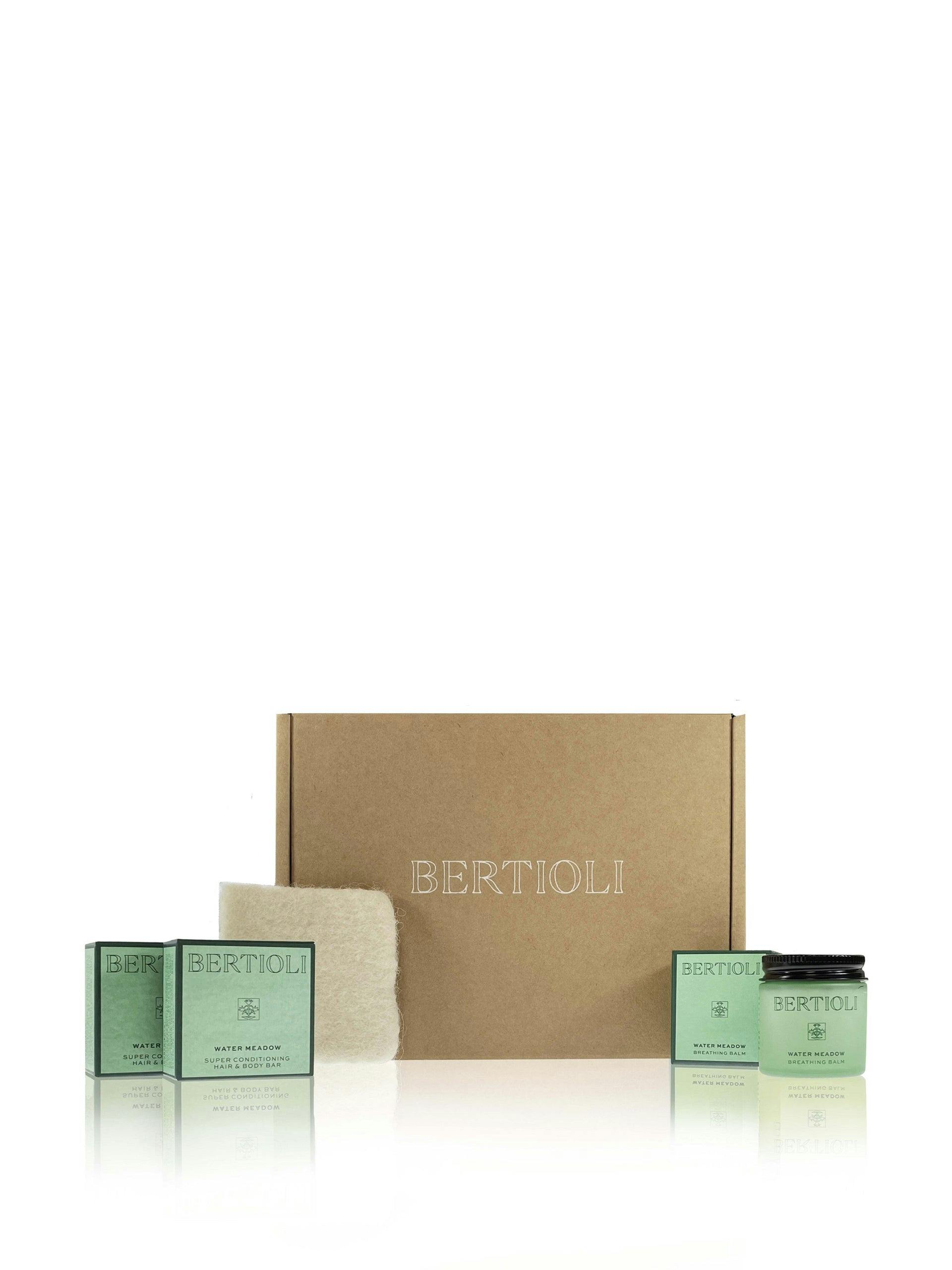 The Bertioli breathing and bathing starter set