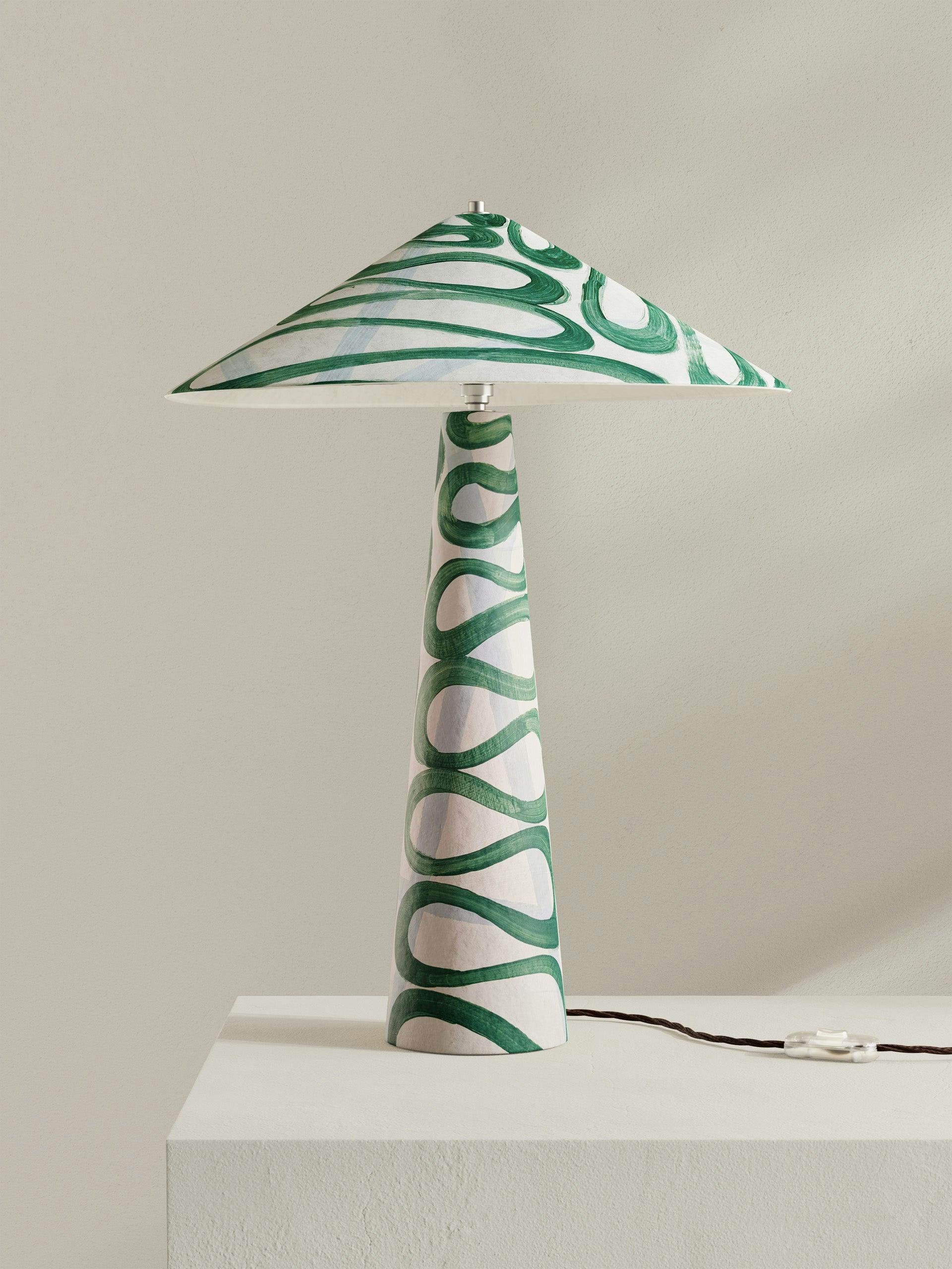 Parasol table lamp