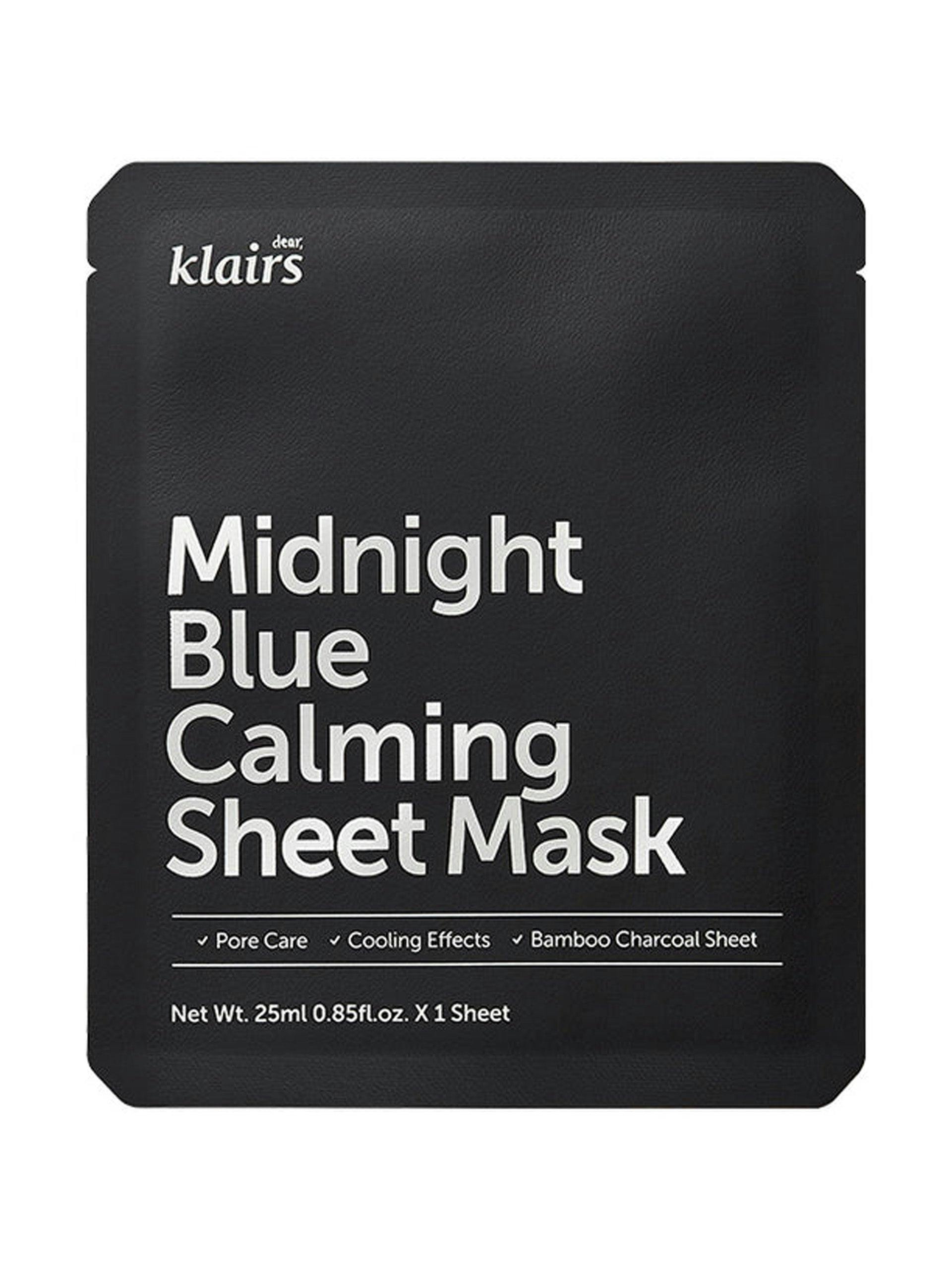 Calming sheet mask