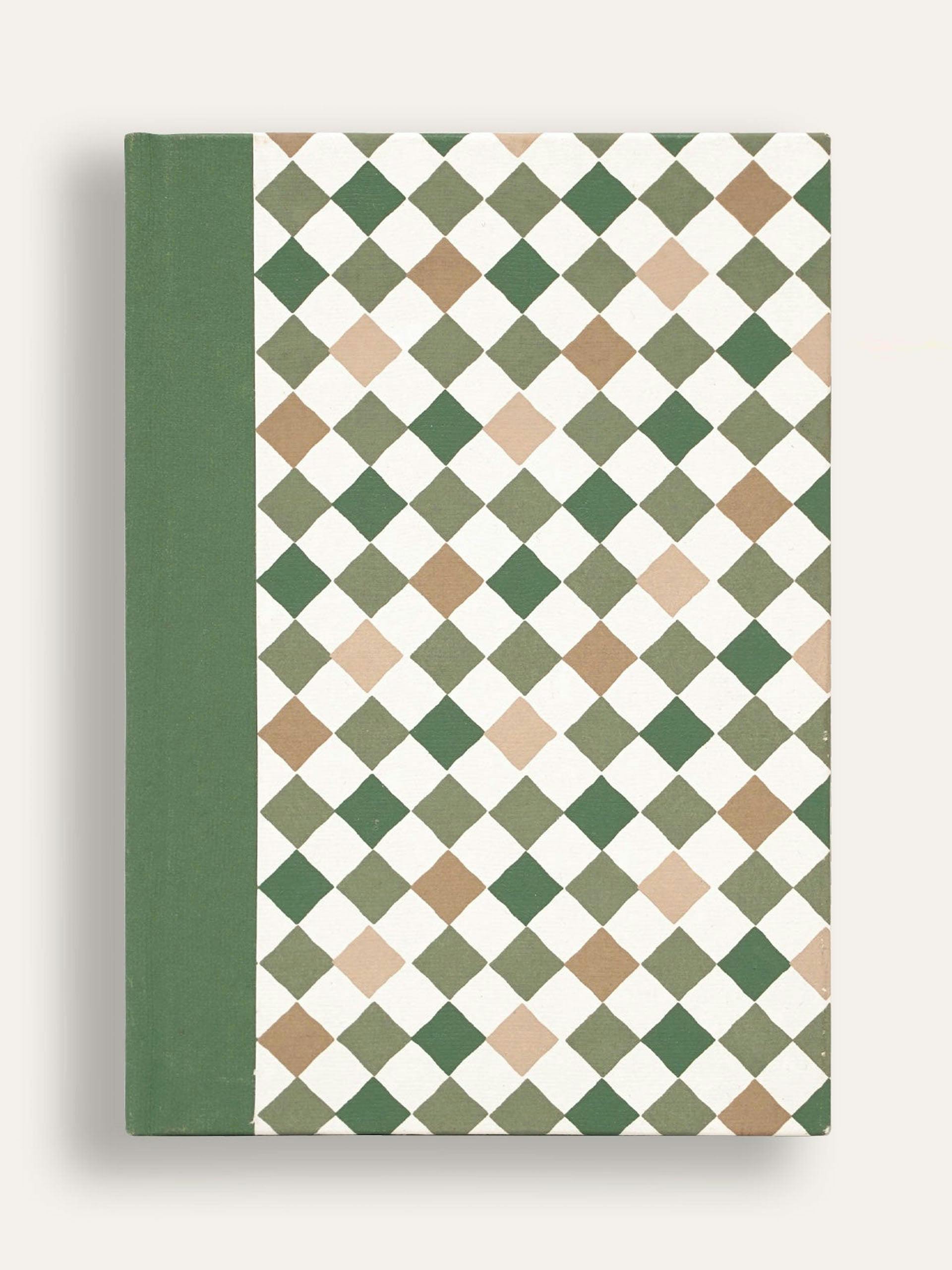 Green Azulejo notebook