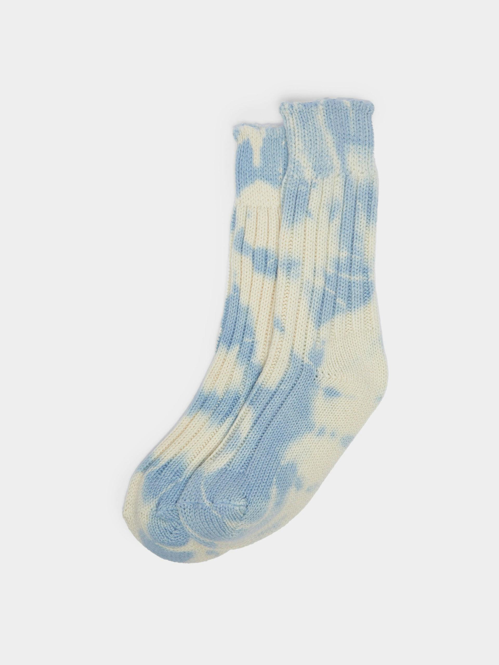 Yosemite hot-dye cashmere socks