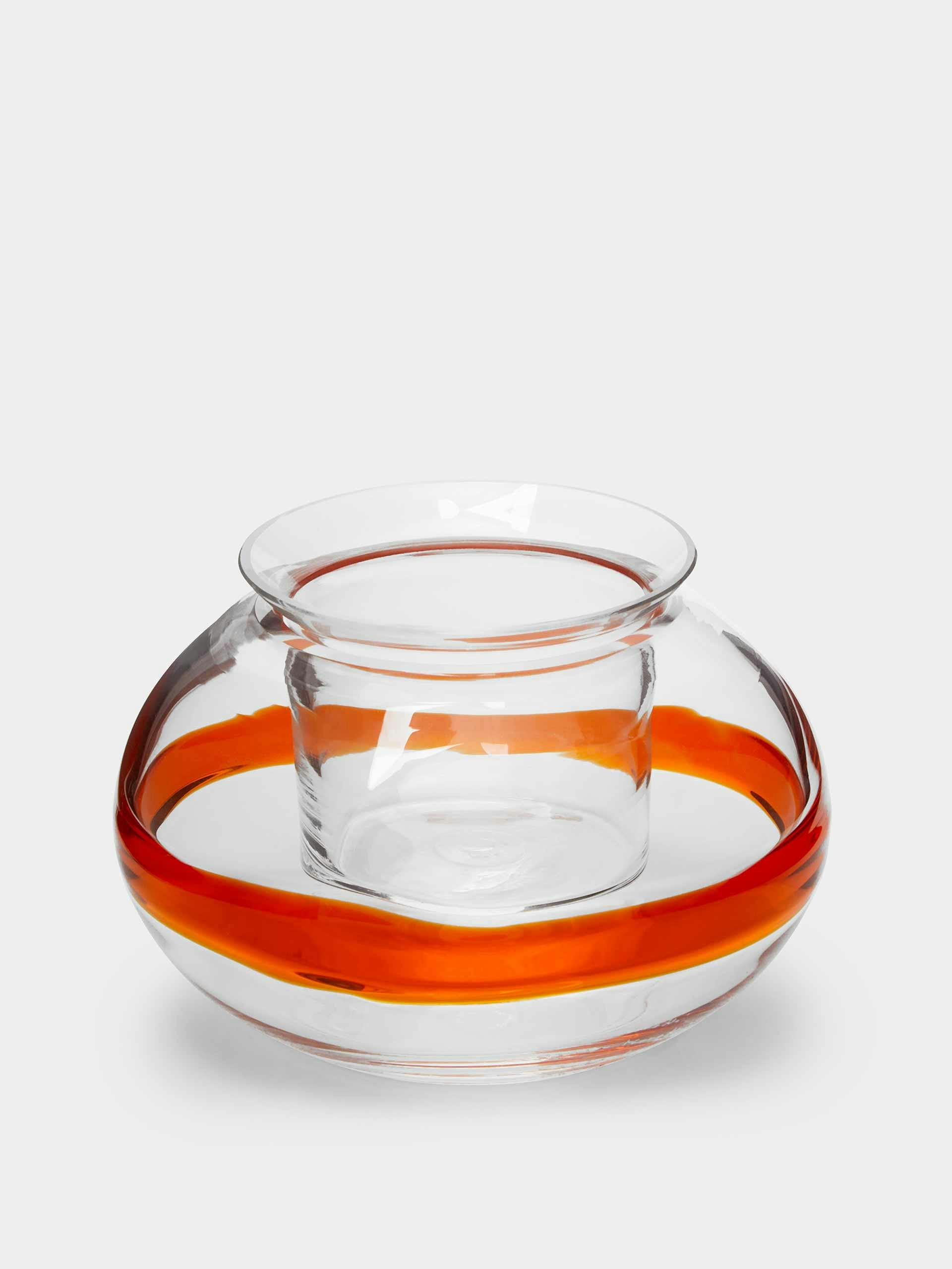 Murano glass tea-light holder