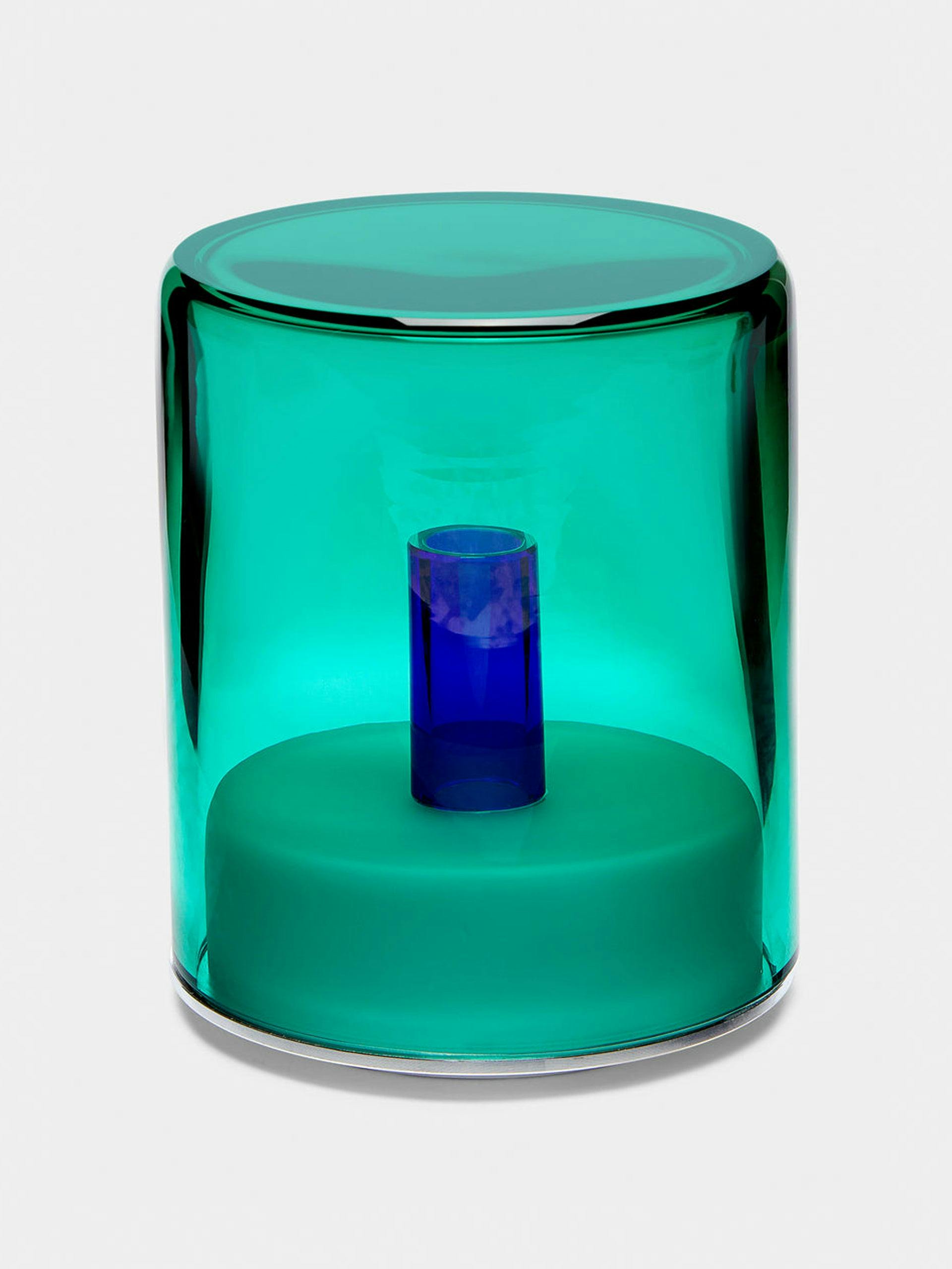 Murano glass portable table light