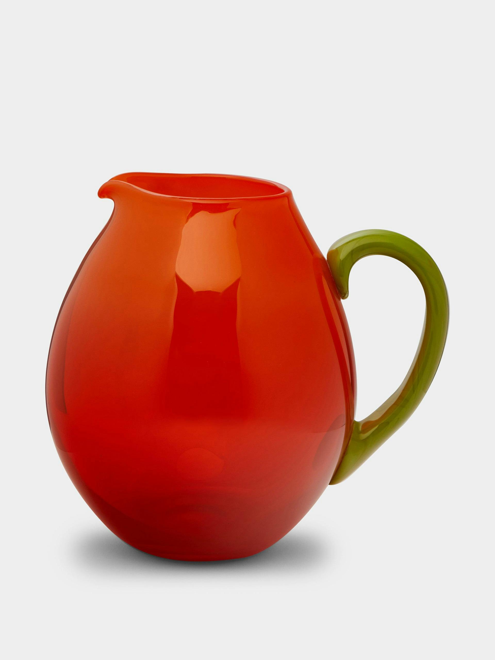 Dandy murano glass pitcher