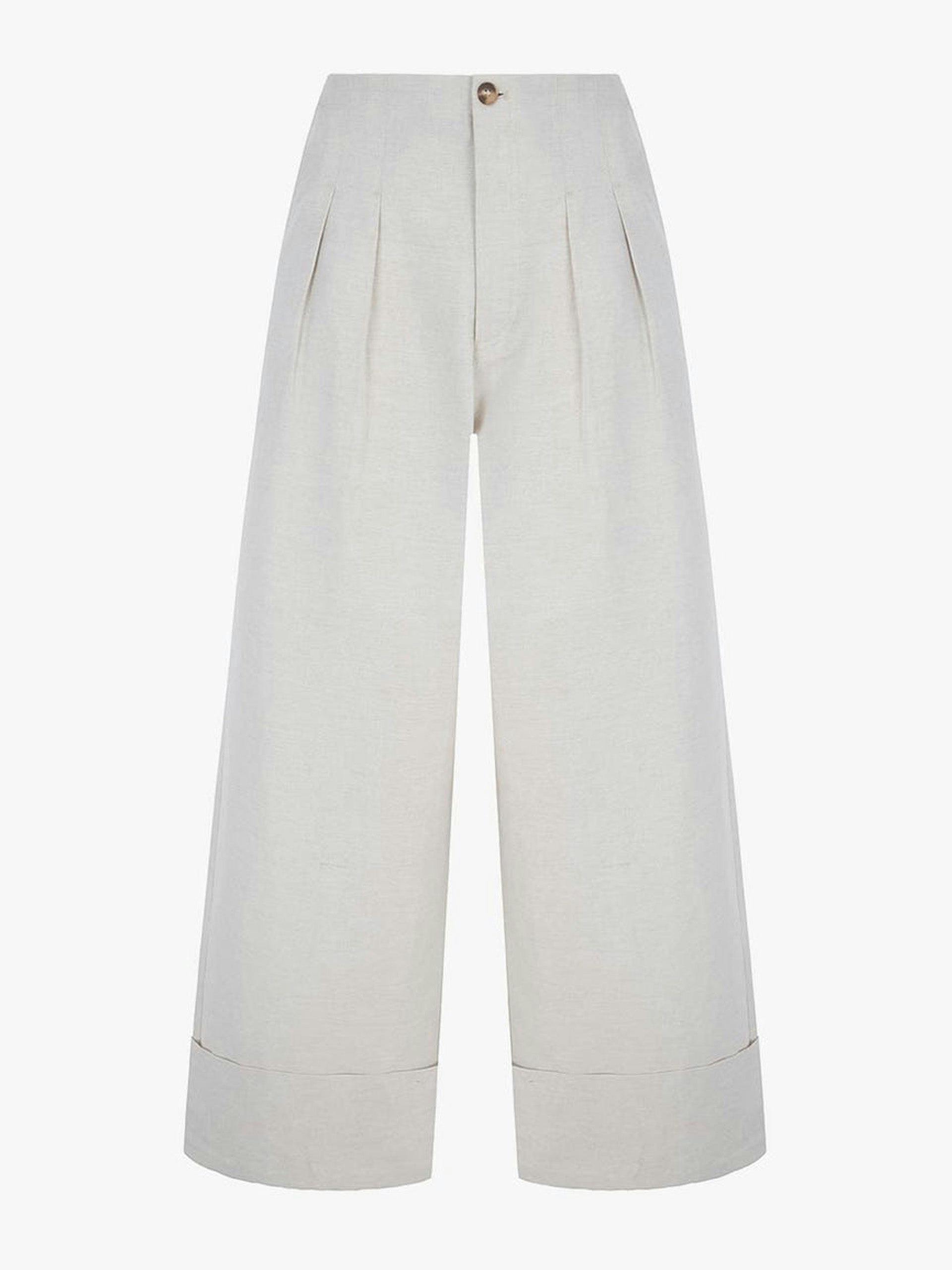 Fresh linen trousers
