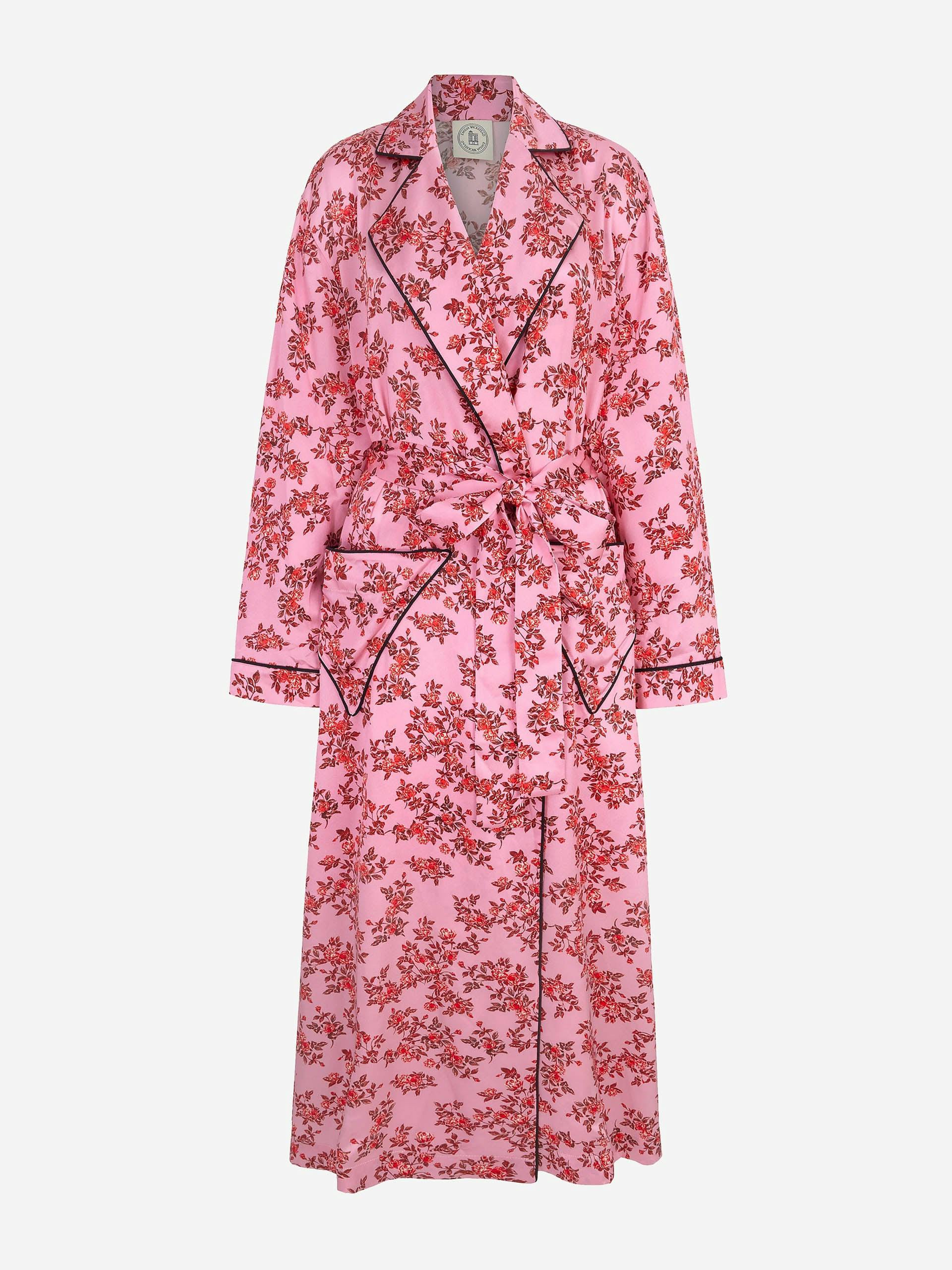 Pink red roses Amana robe