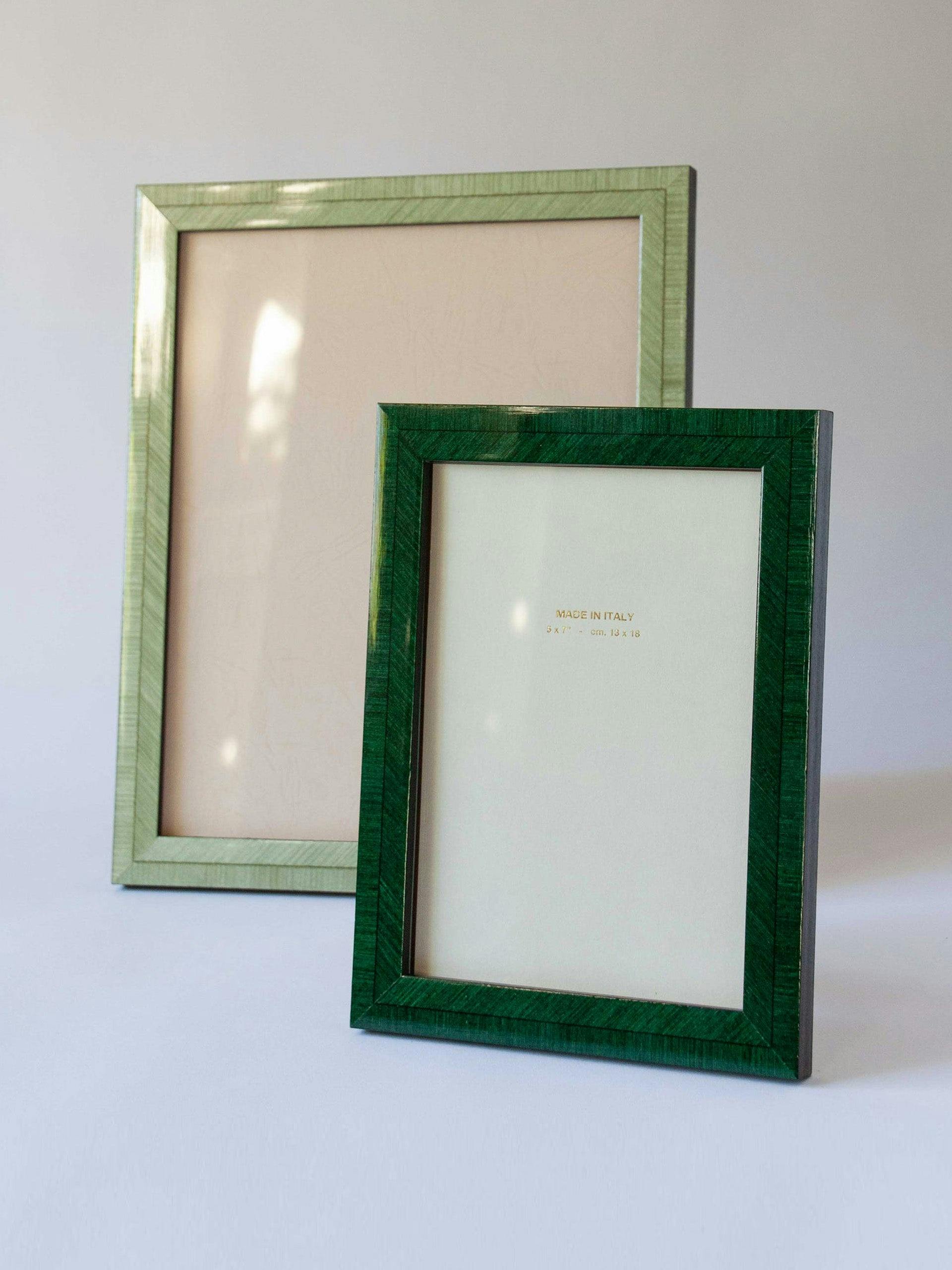 Amora handmade marquetry photo frame