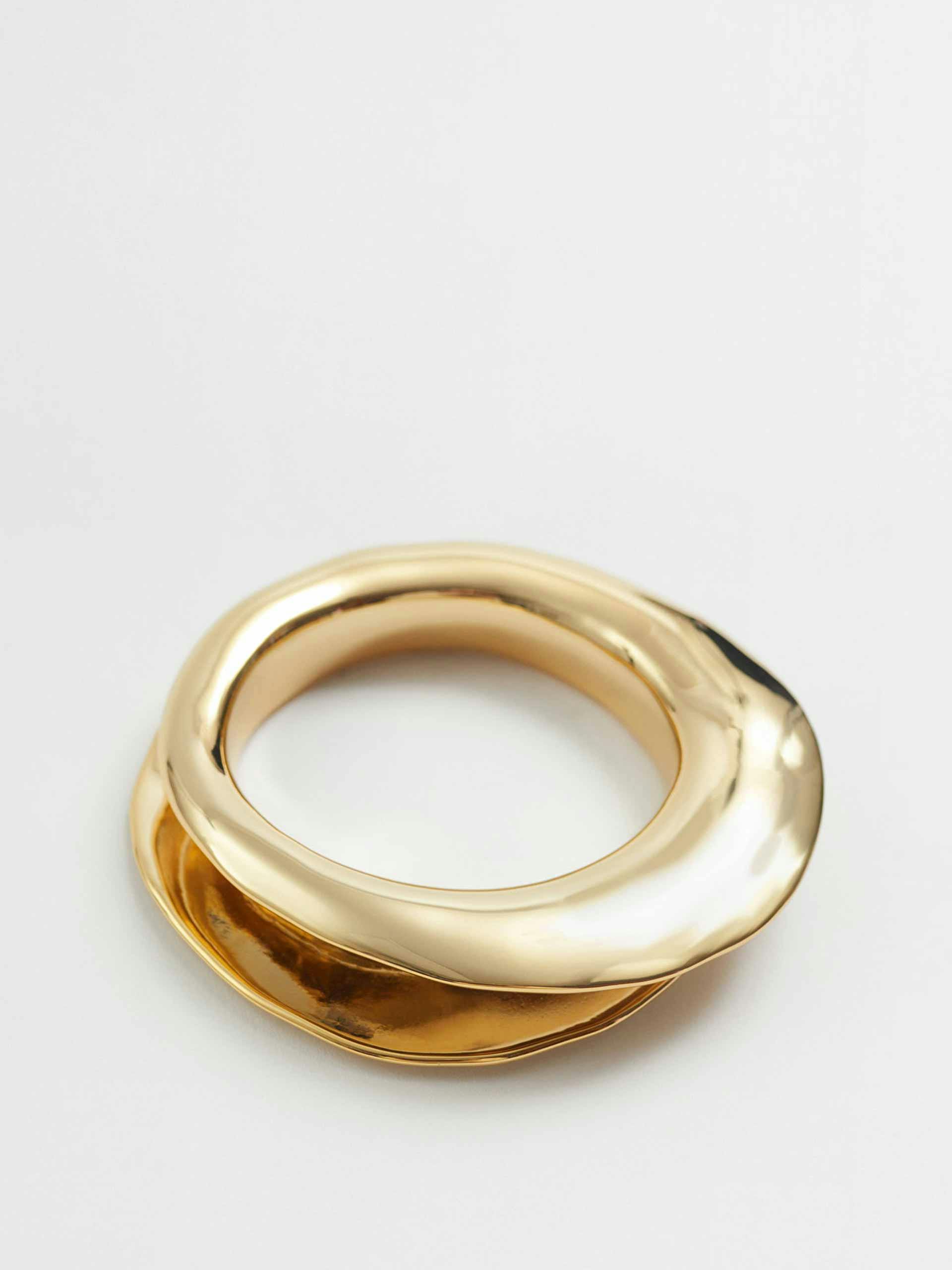 Gold-tone cuff bracelet