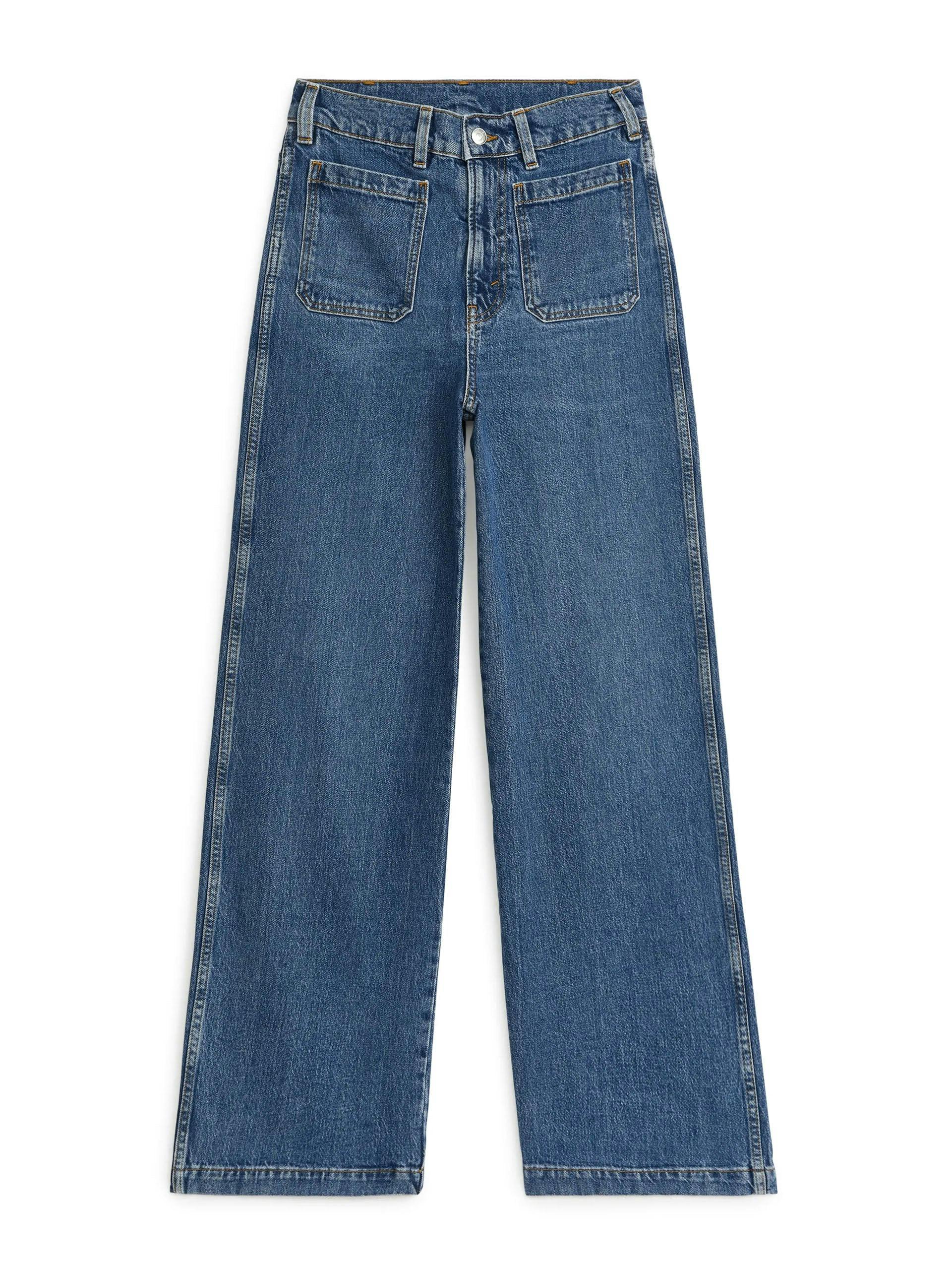 Lupine high flared stretch jeans