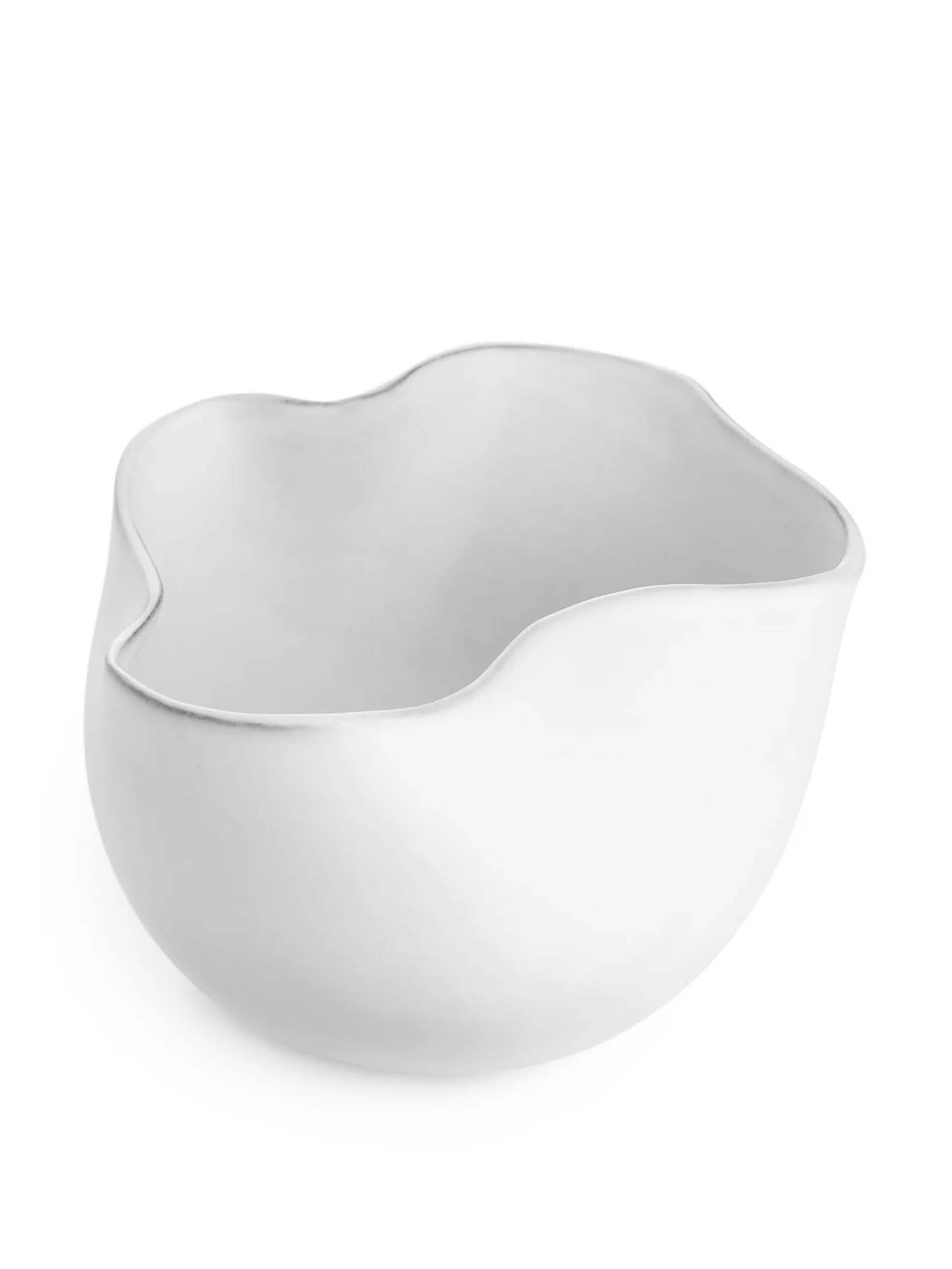 White terracotta bowl