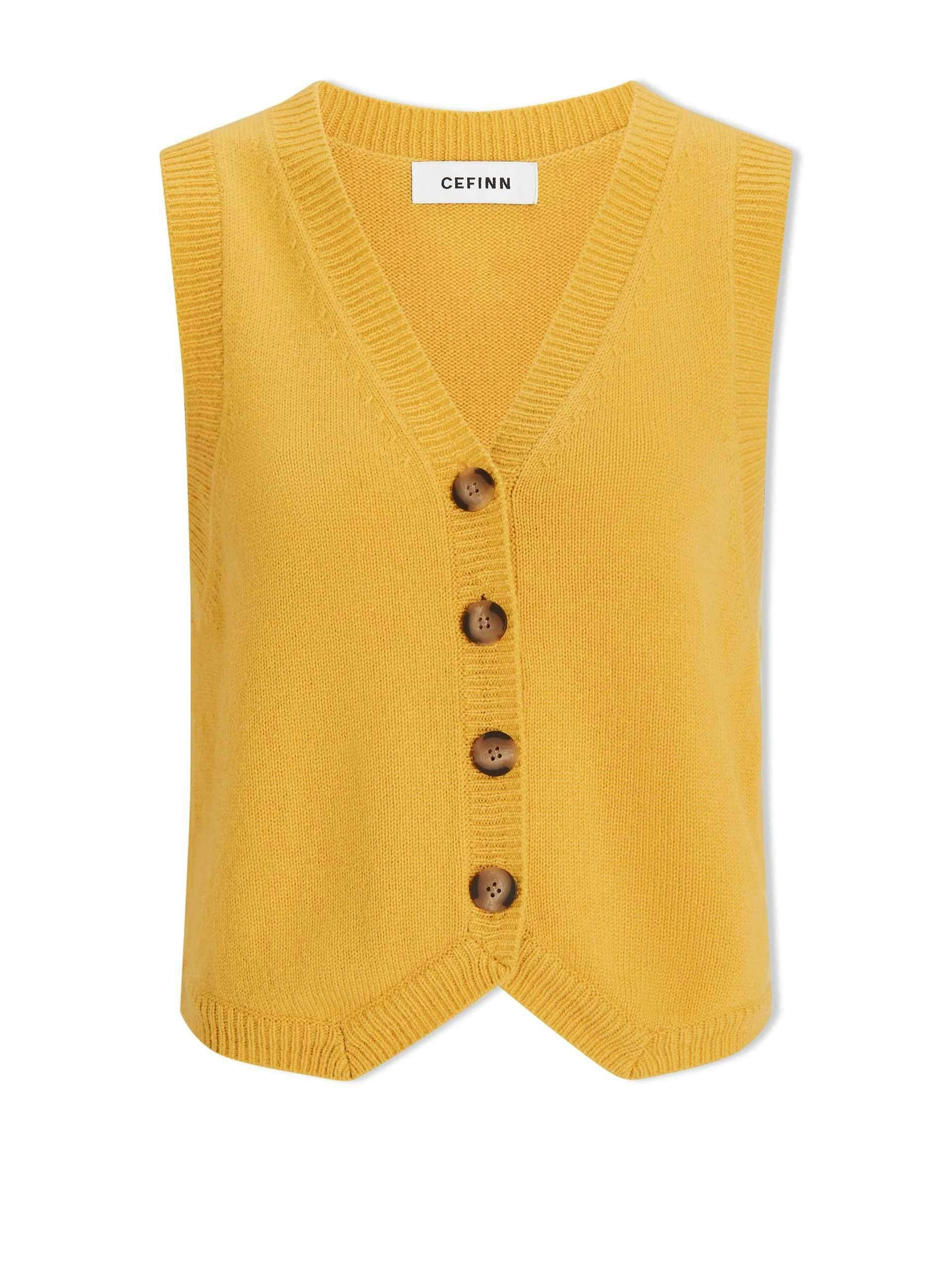 Yellow Wesley waistcoat