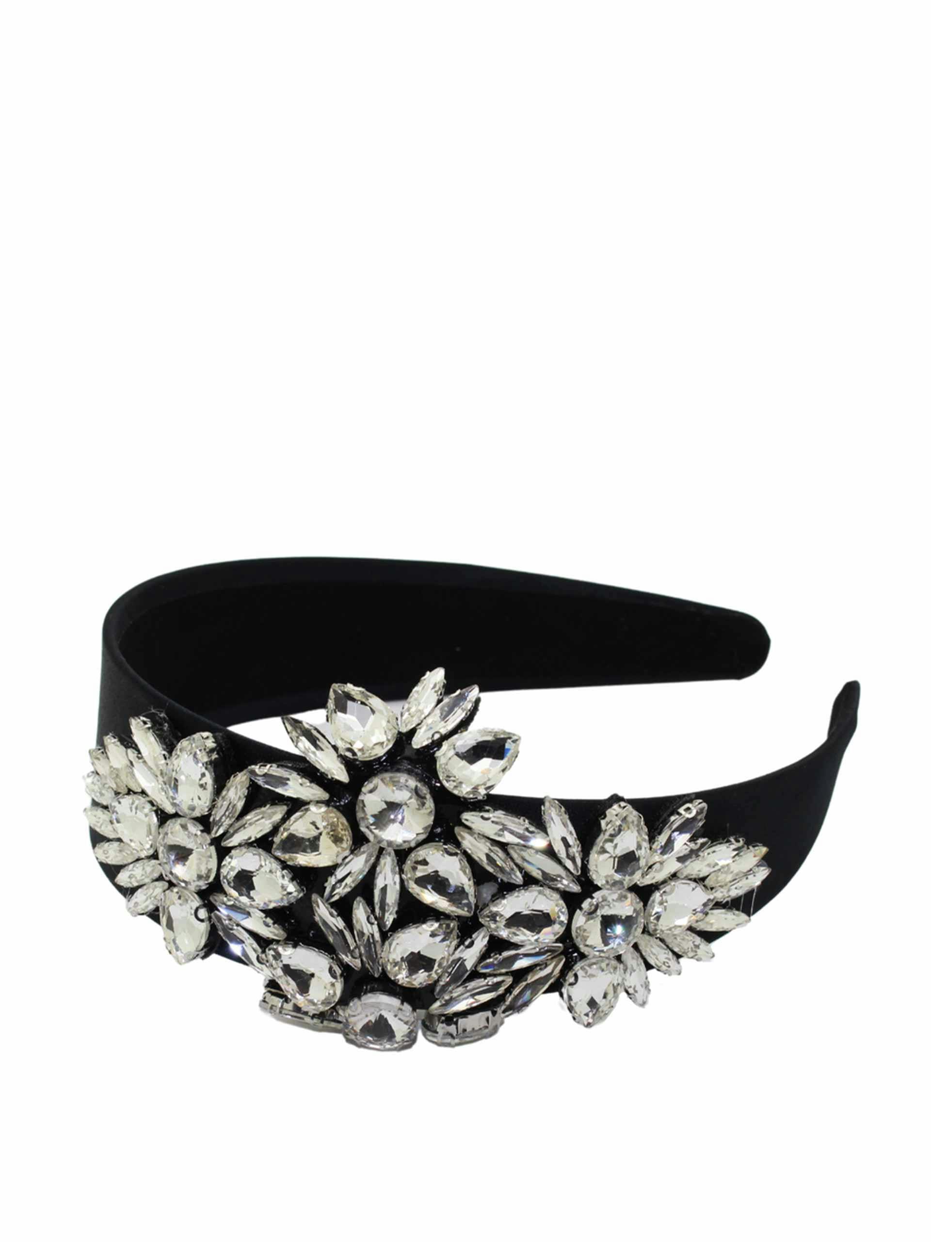 Crystal flower headband