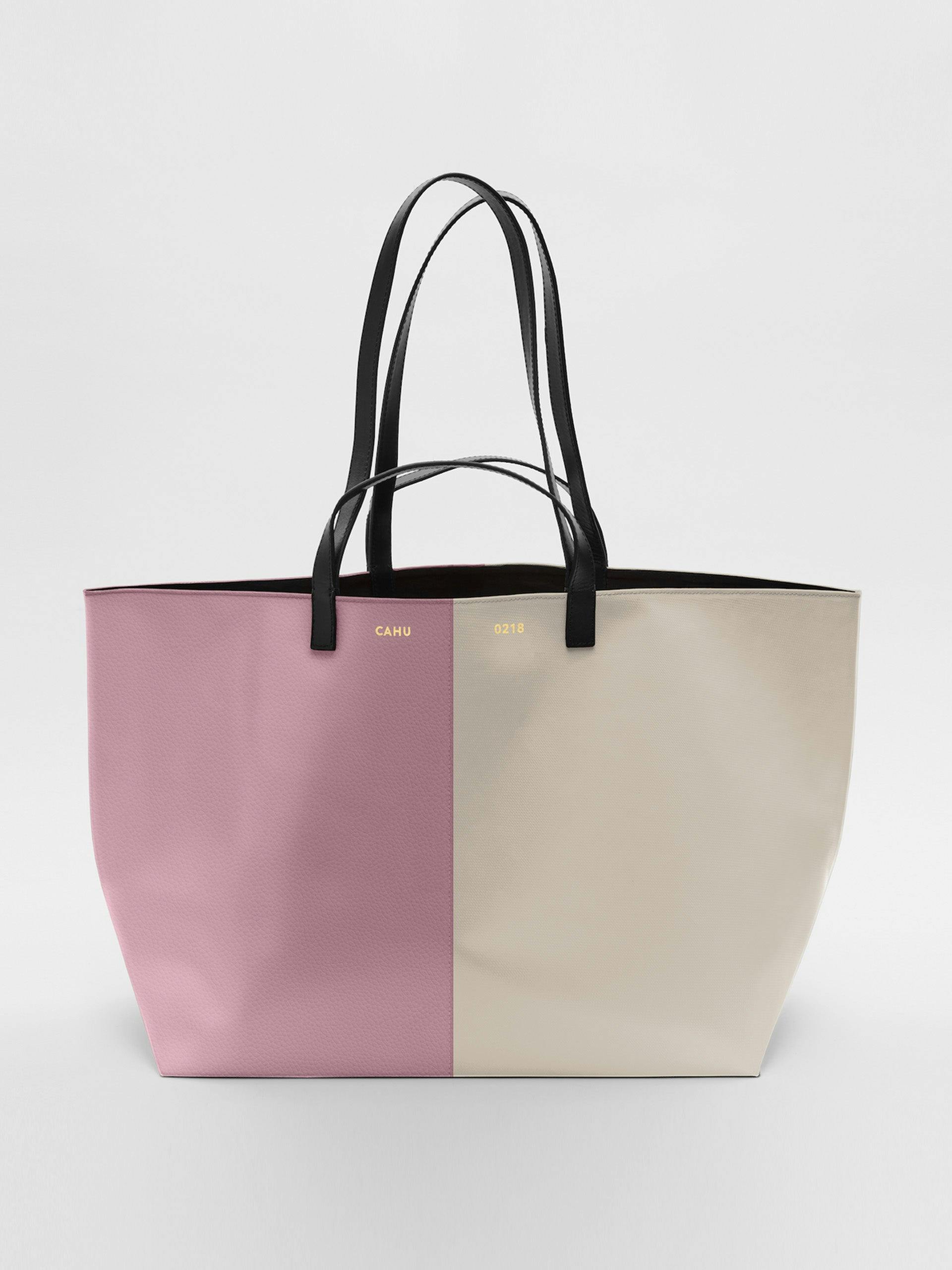 The Pratique Leather PVC pink bag