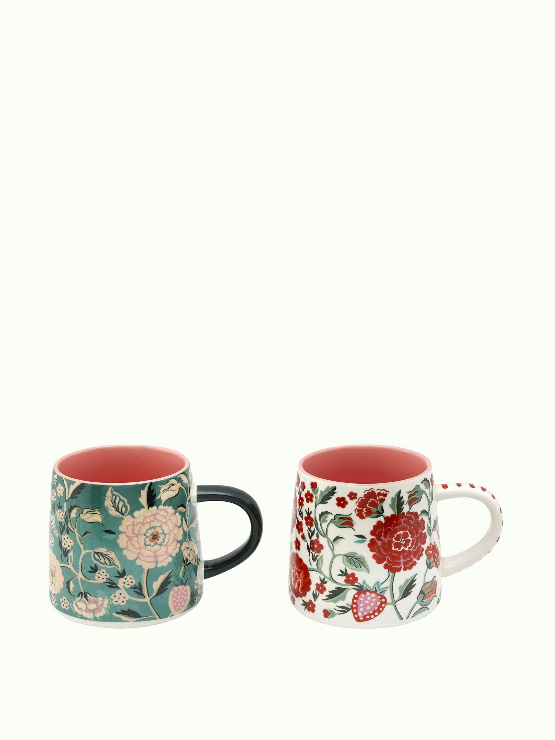 Strawberry garden mugs (set of 2)