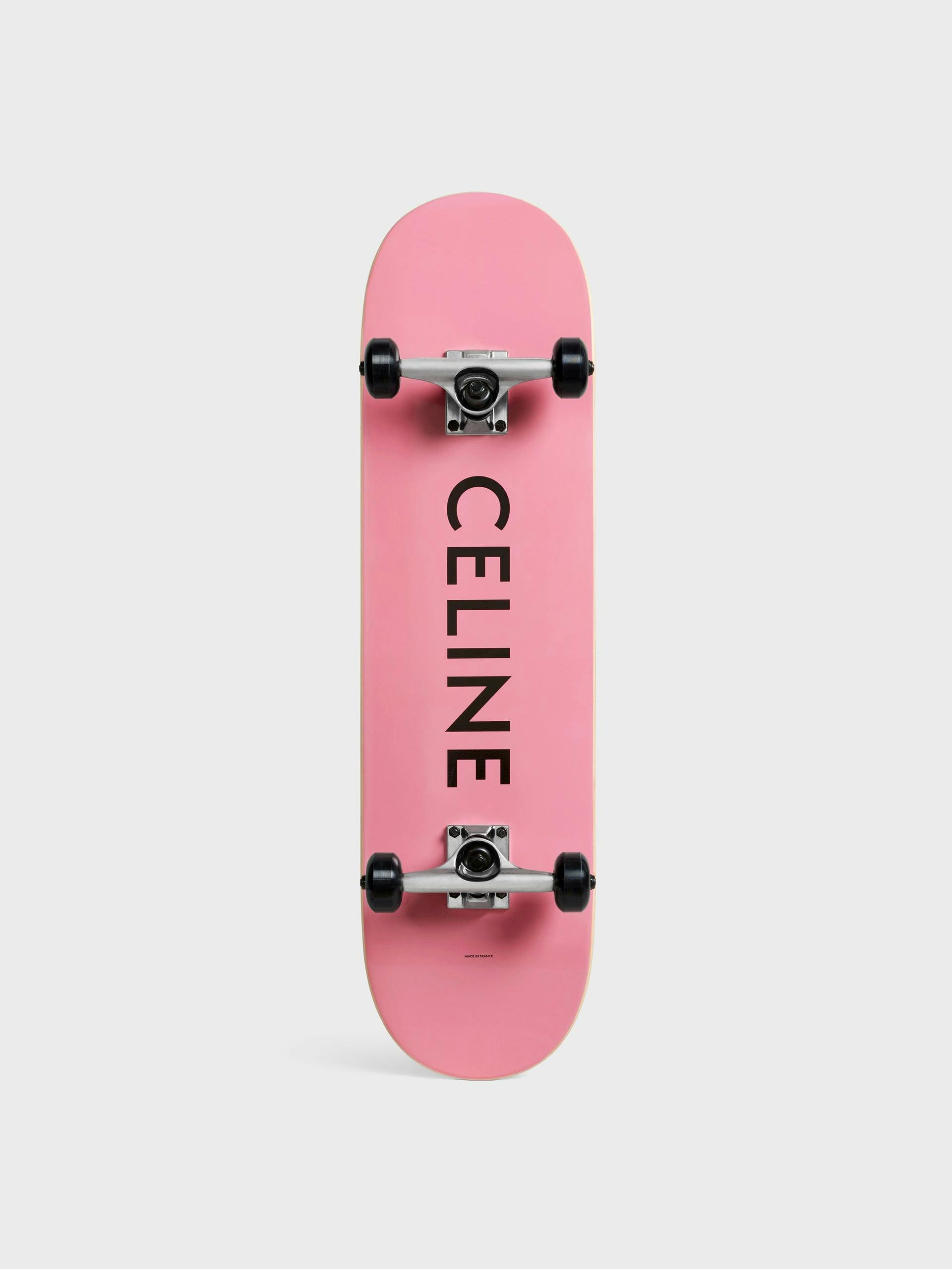 Pink skateboard