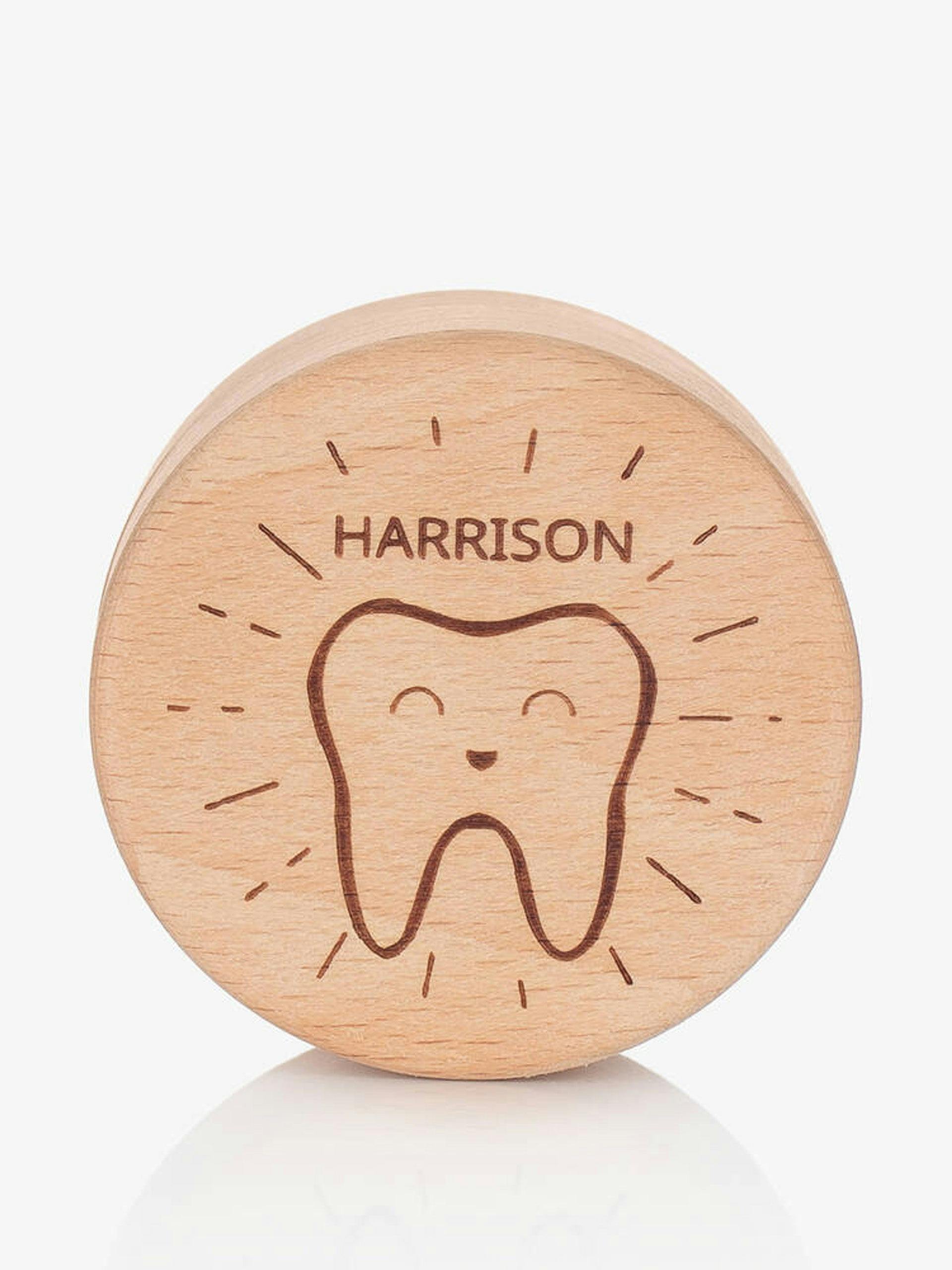 Personalised Happy Smiles tooth fairy box