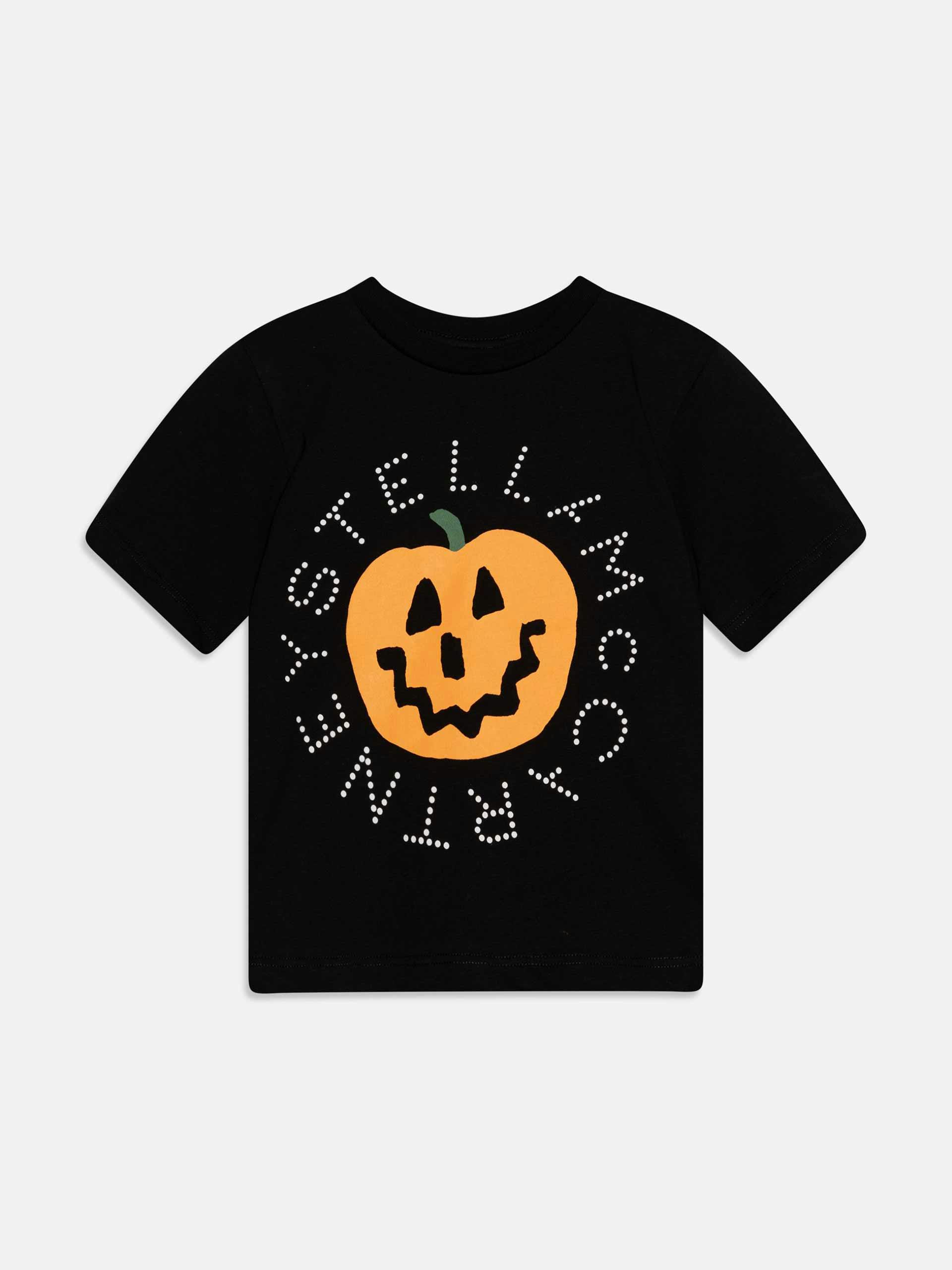 Black Halloween organic cotton t-shirt