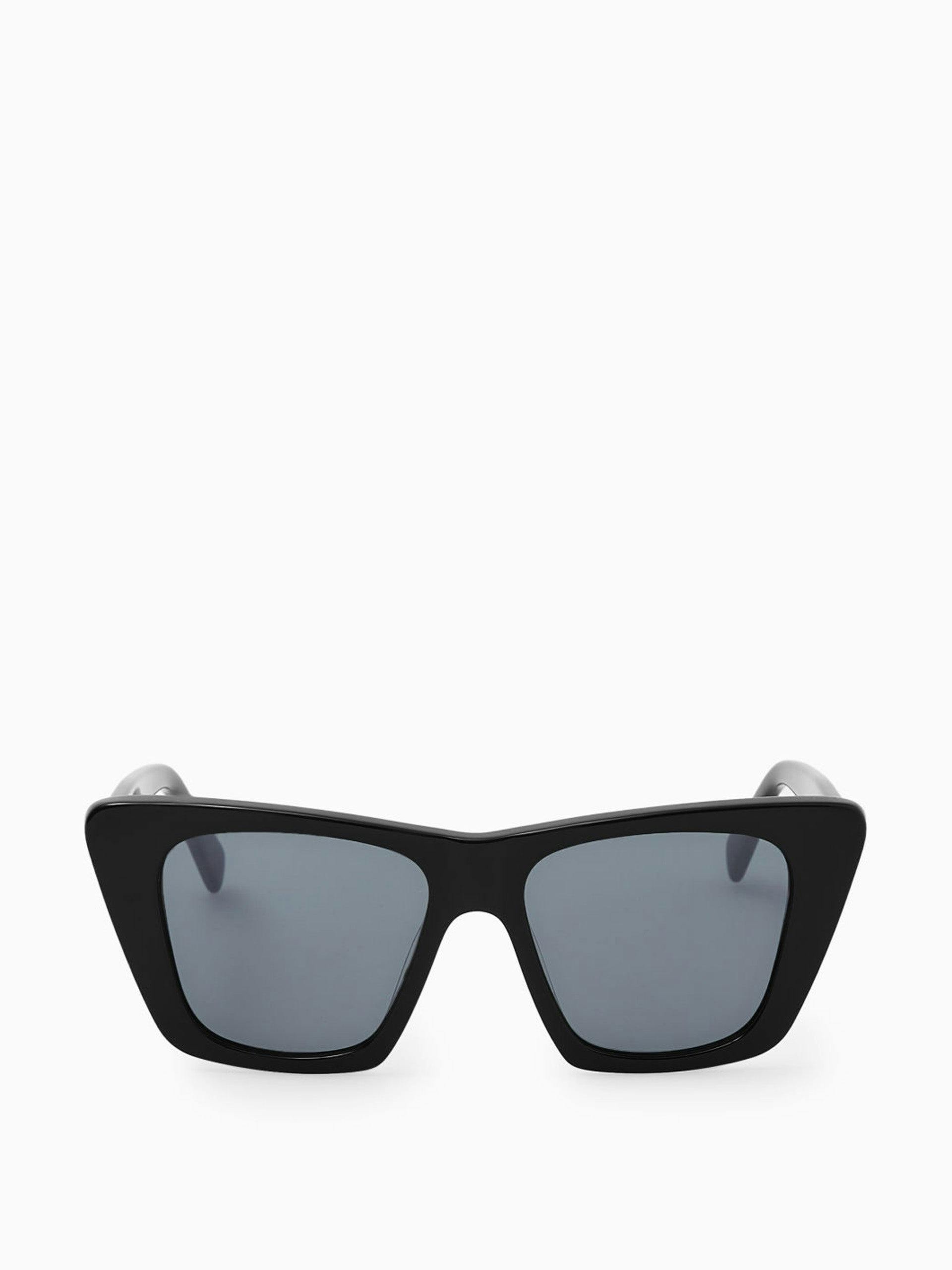 Oversized cat-eye sunglasses