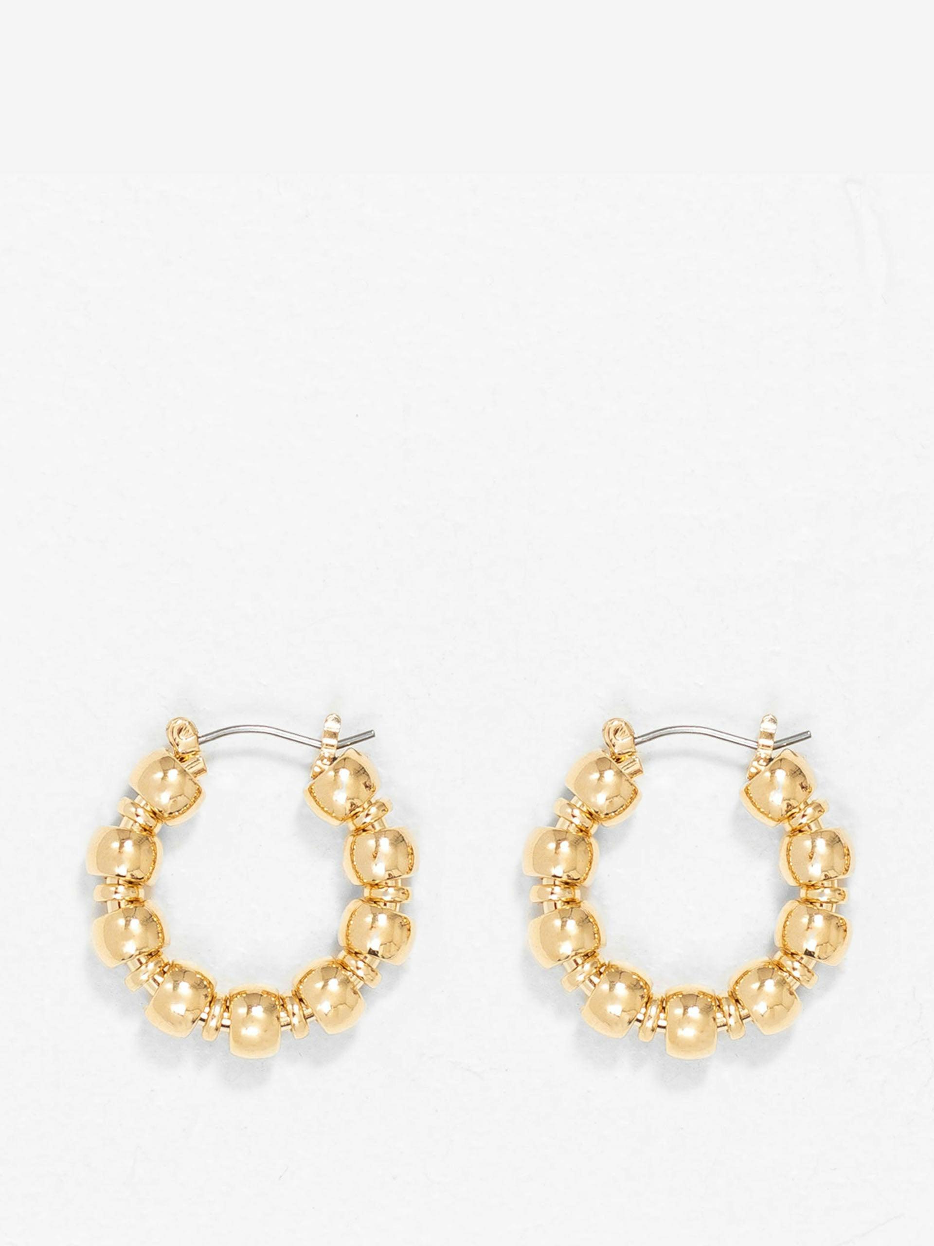 Maremma 14k gold plated earrings