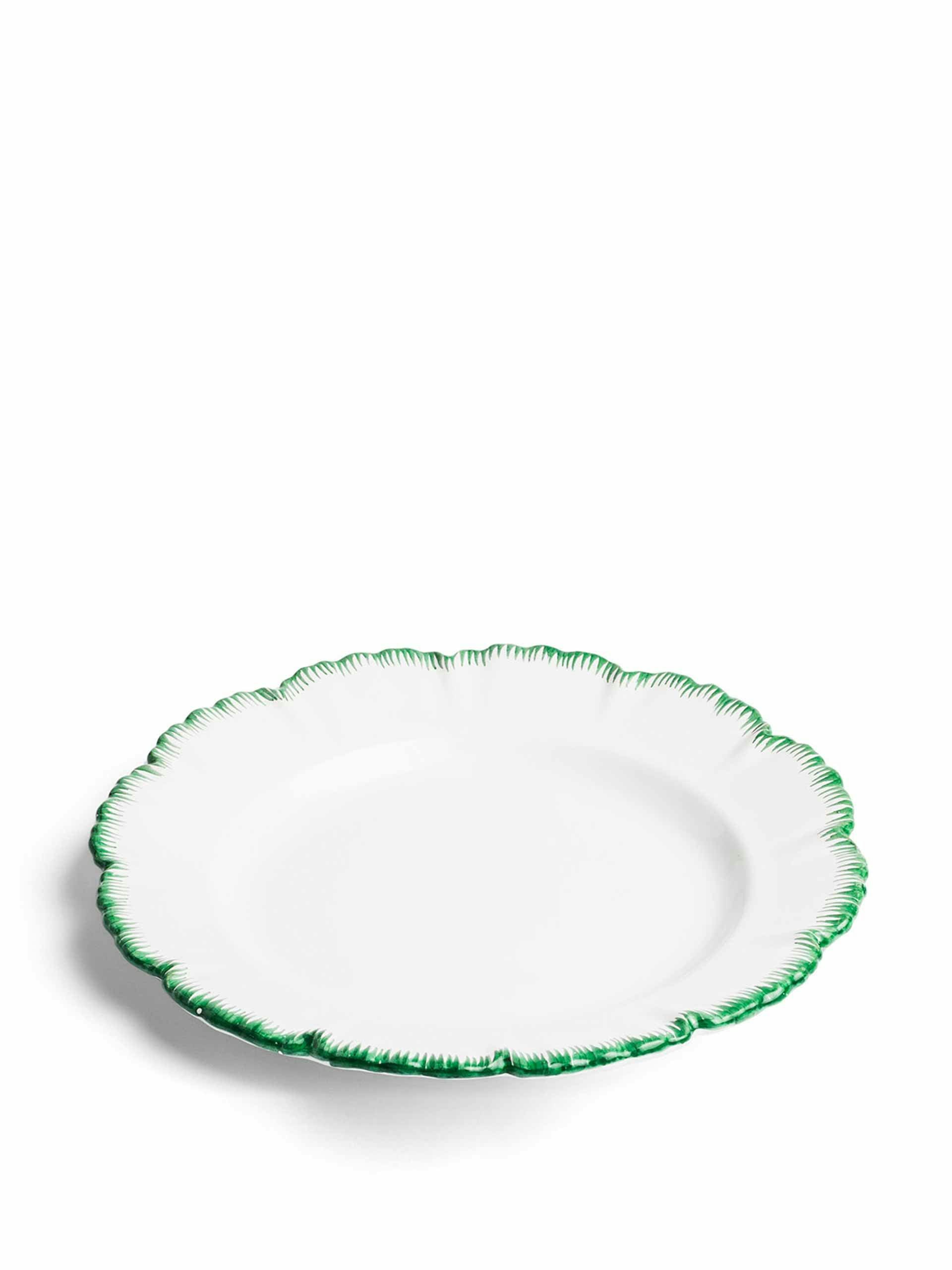 Combs lunch plate green