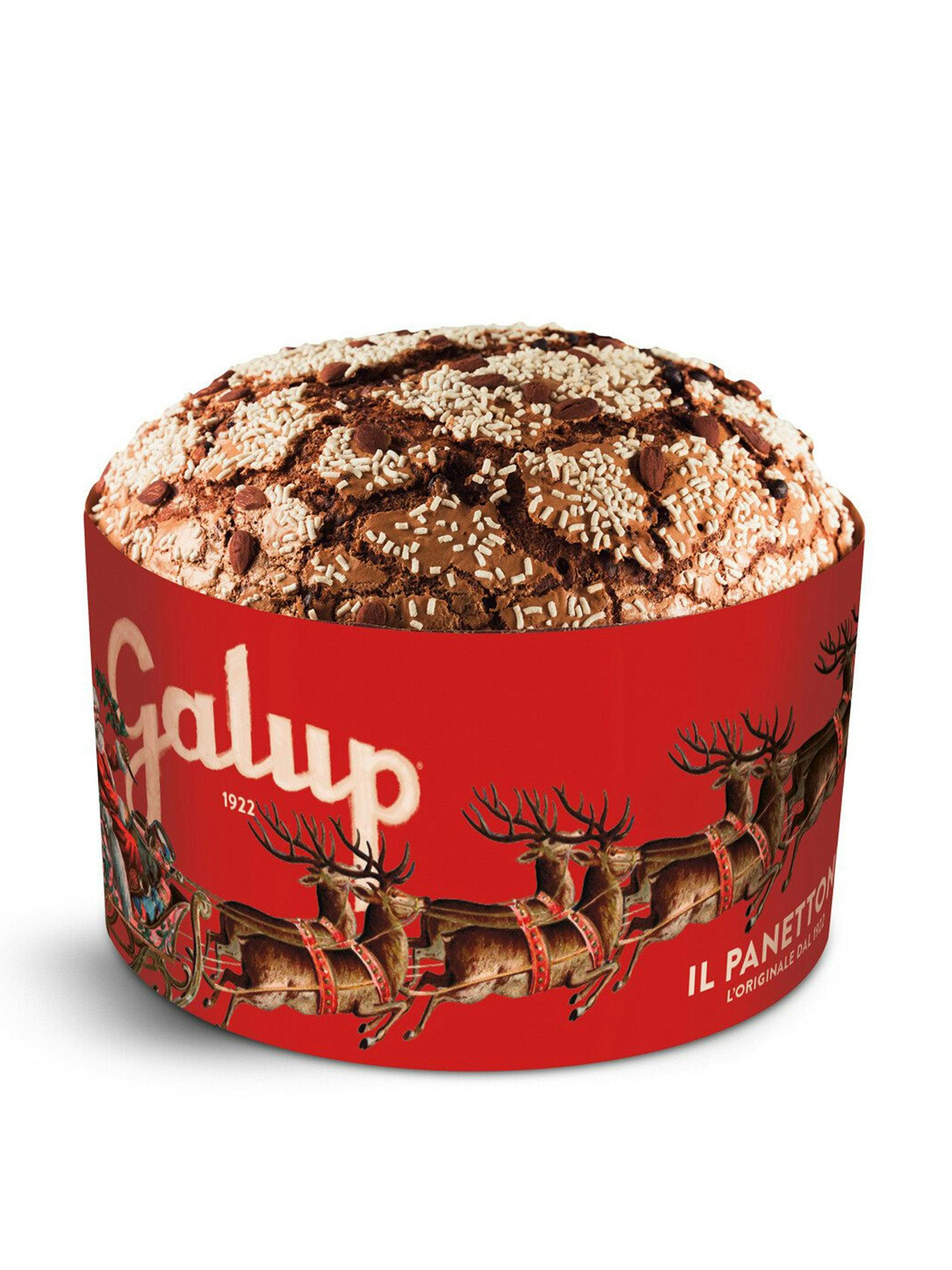 Galup Christmas Edition Traditional Panettone round tin
