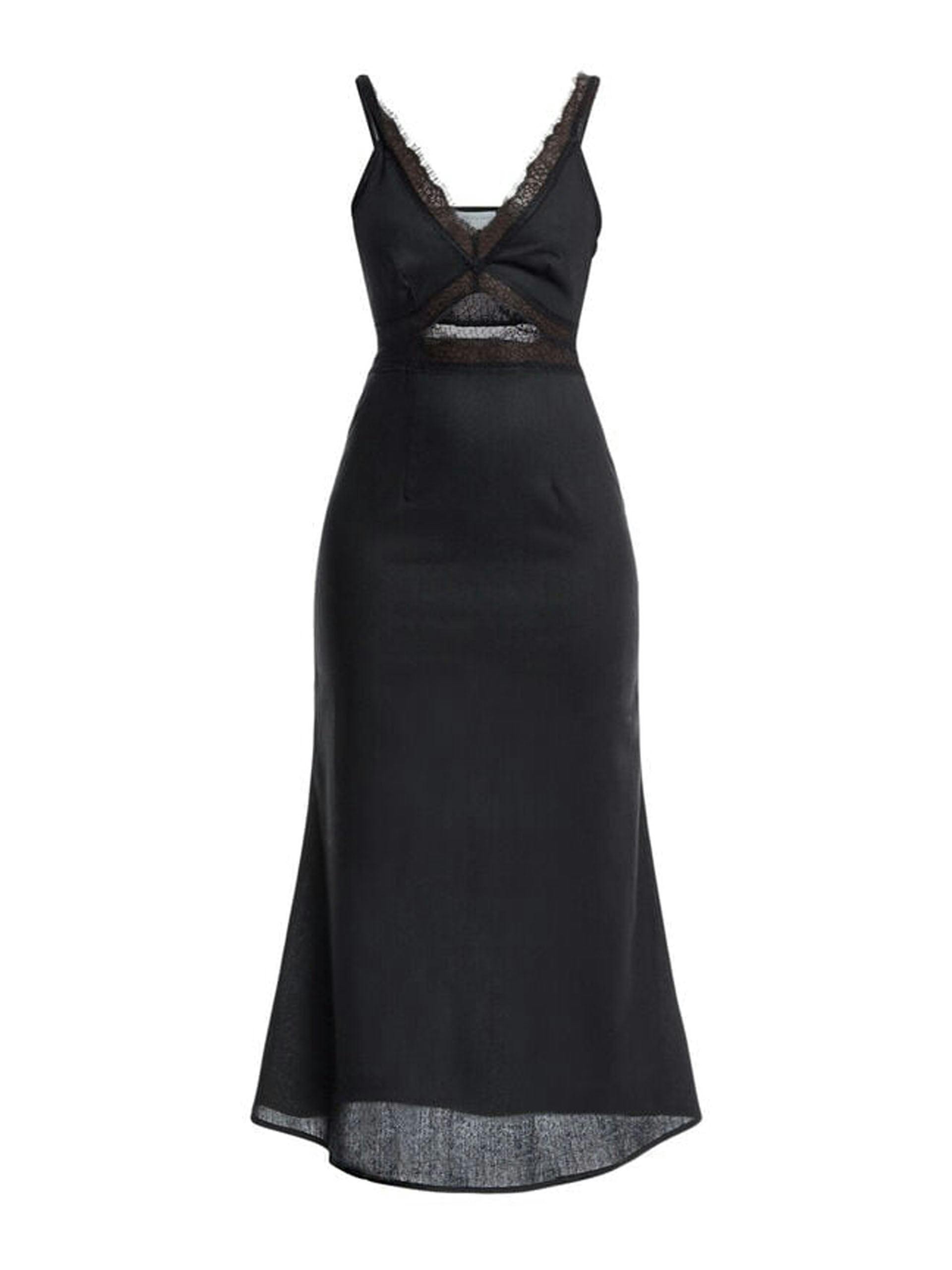 Black linen Mimi dress
