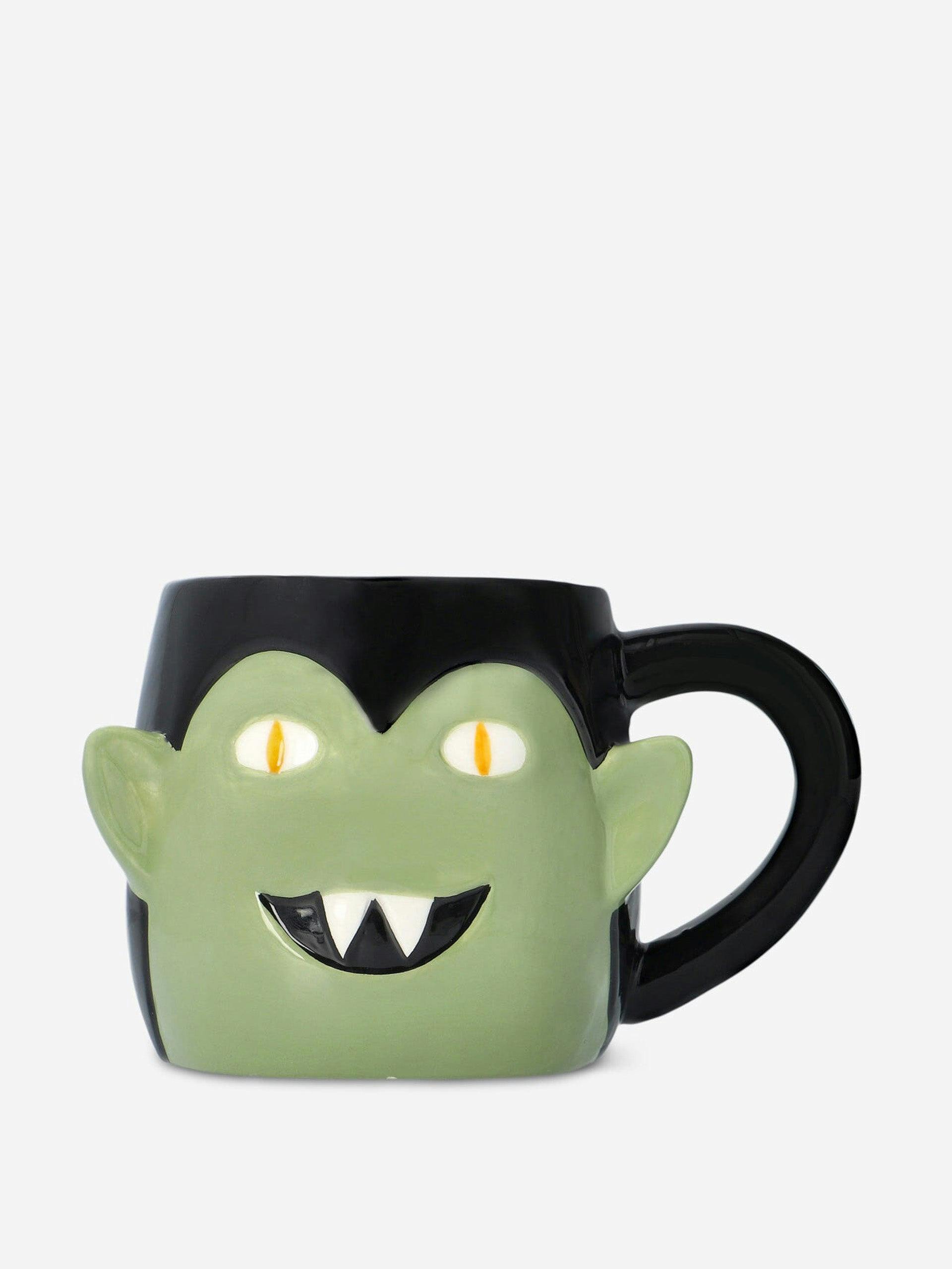Dracula mug in black and green