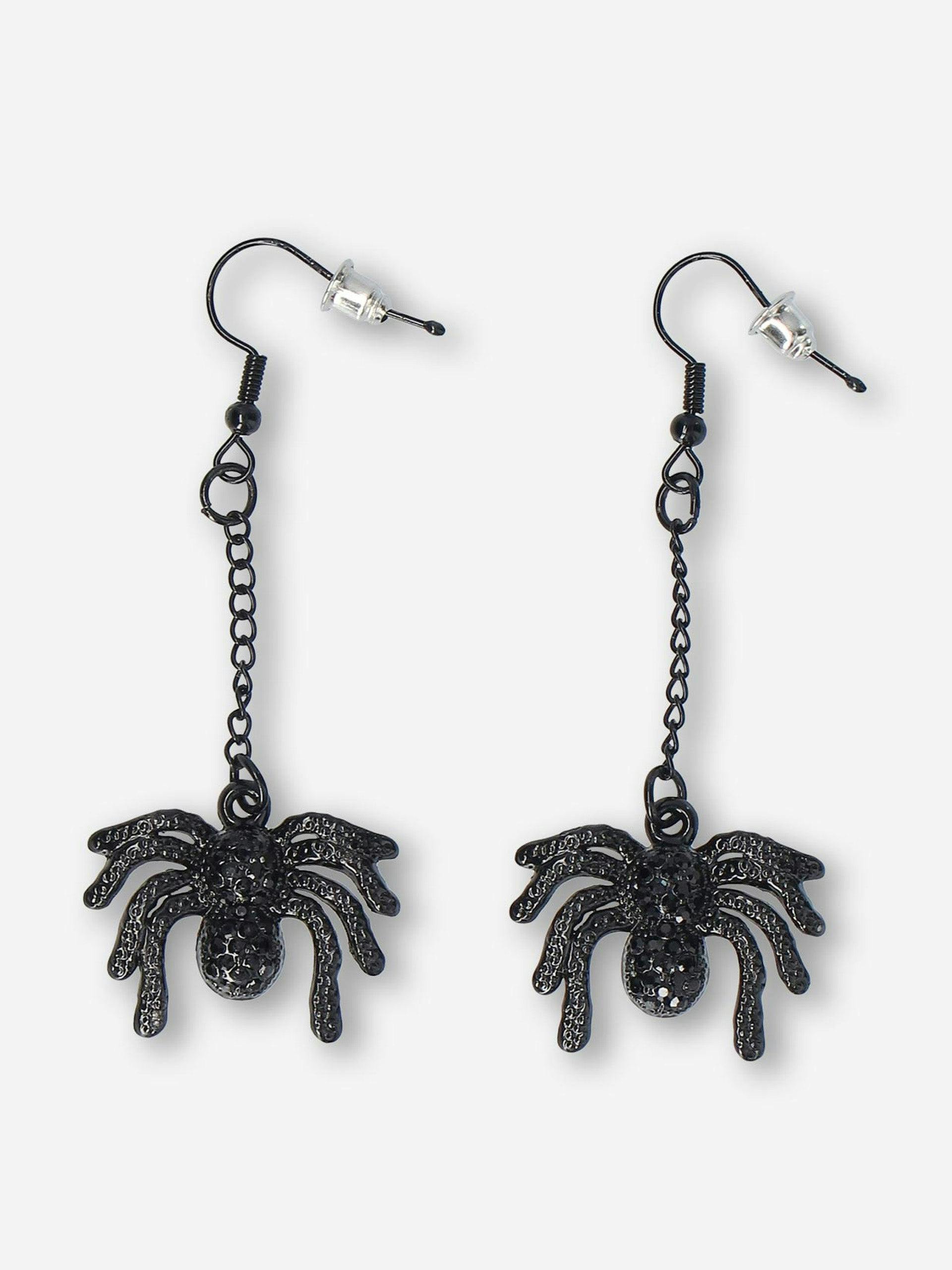 Spider earrings