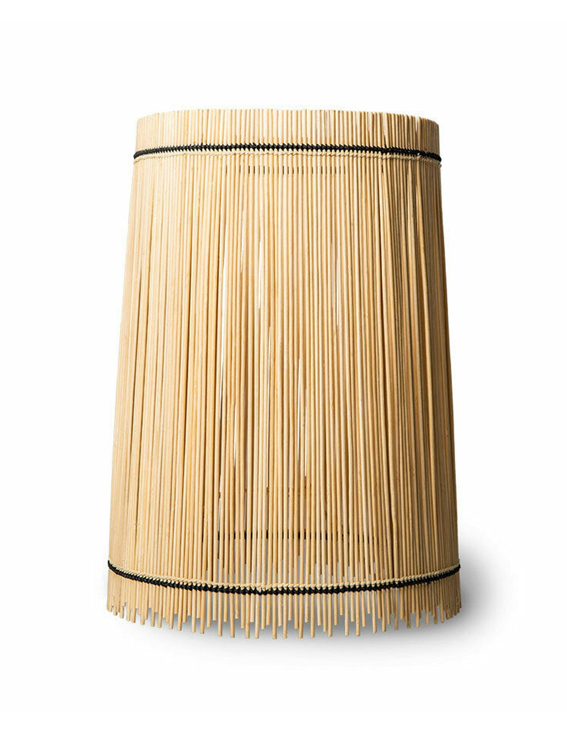 Bamboo cone lampshade