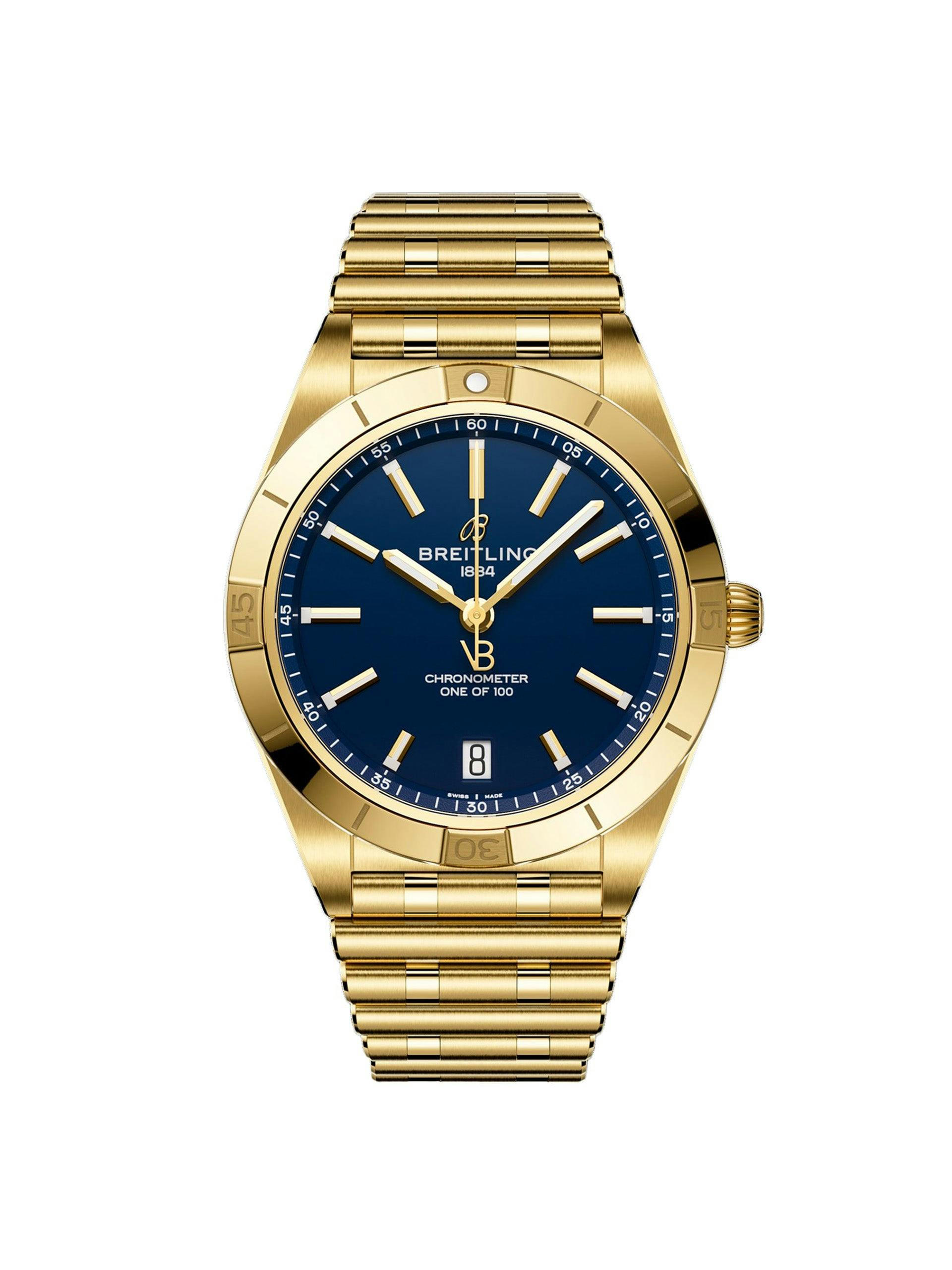 Chronomat Automatic Victoria Beckham gold watch