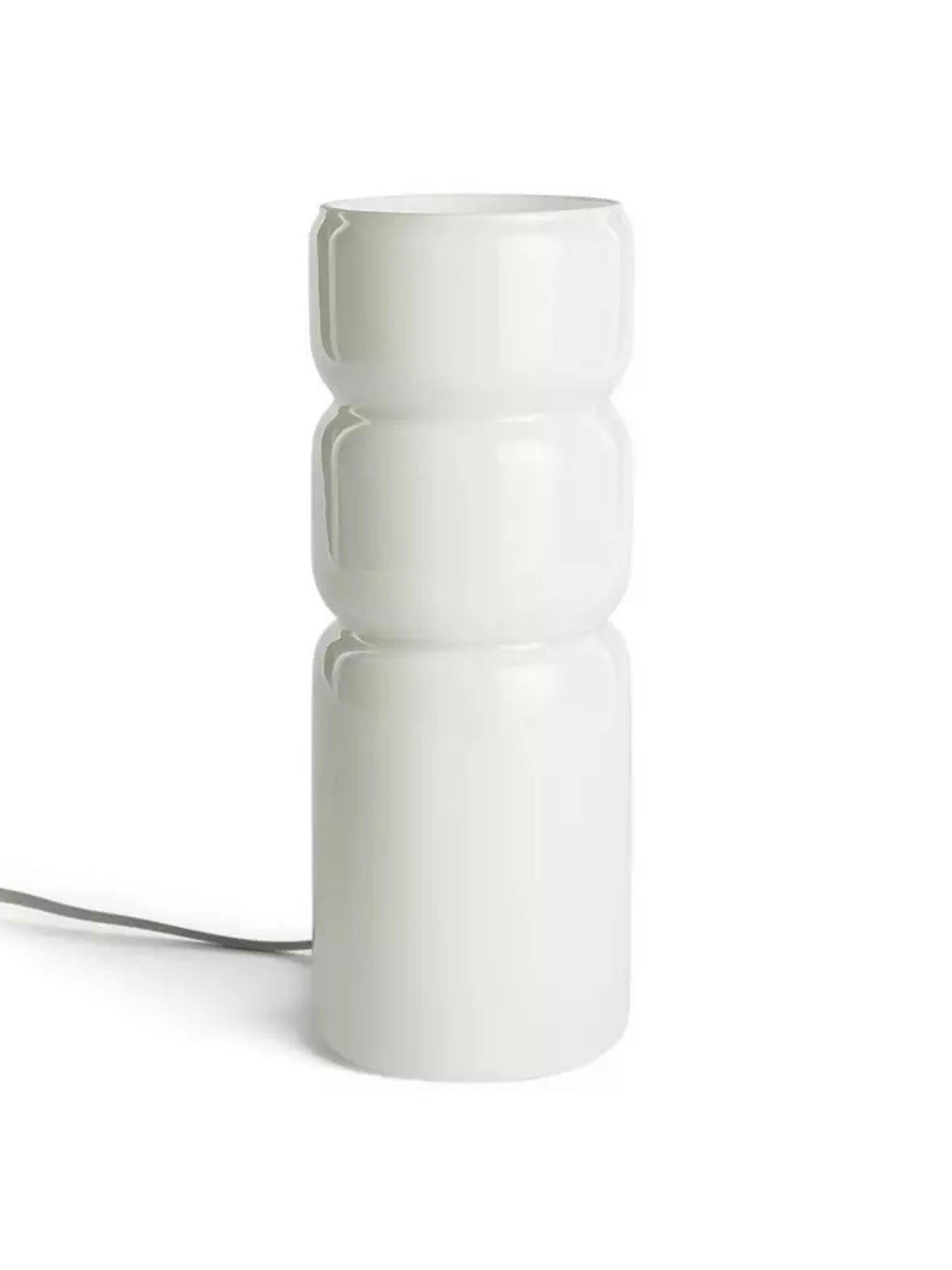 White column table lamp