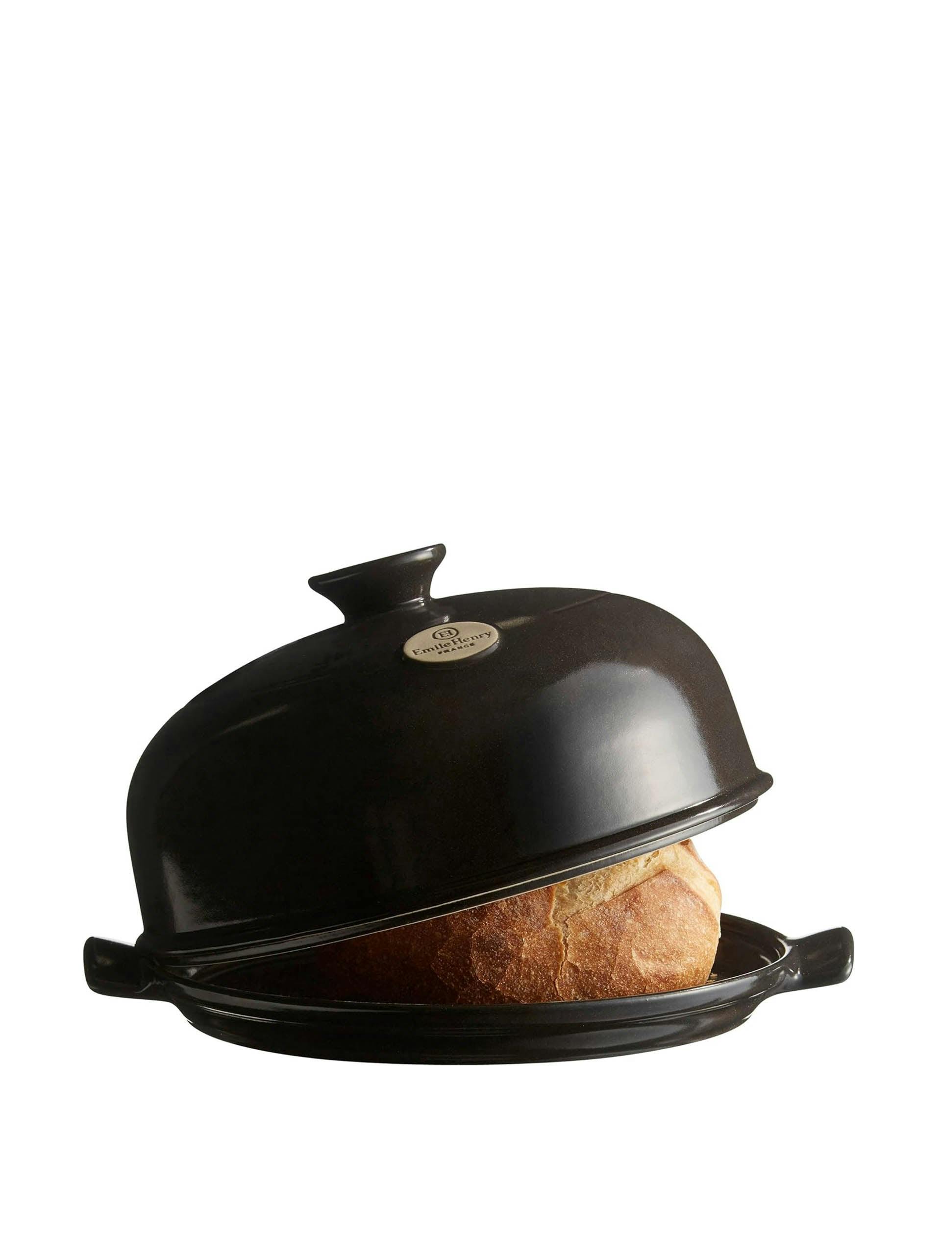 Emile henry charcoal bread cloche