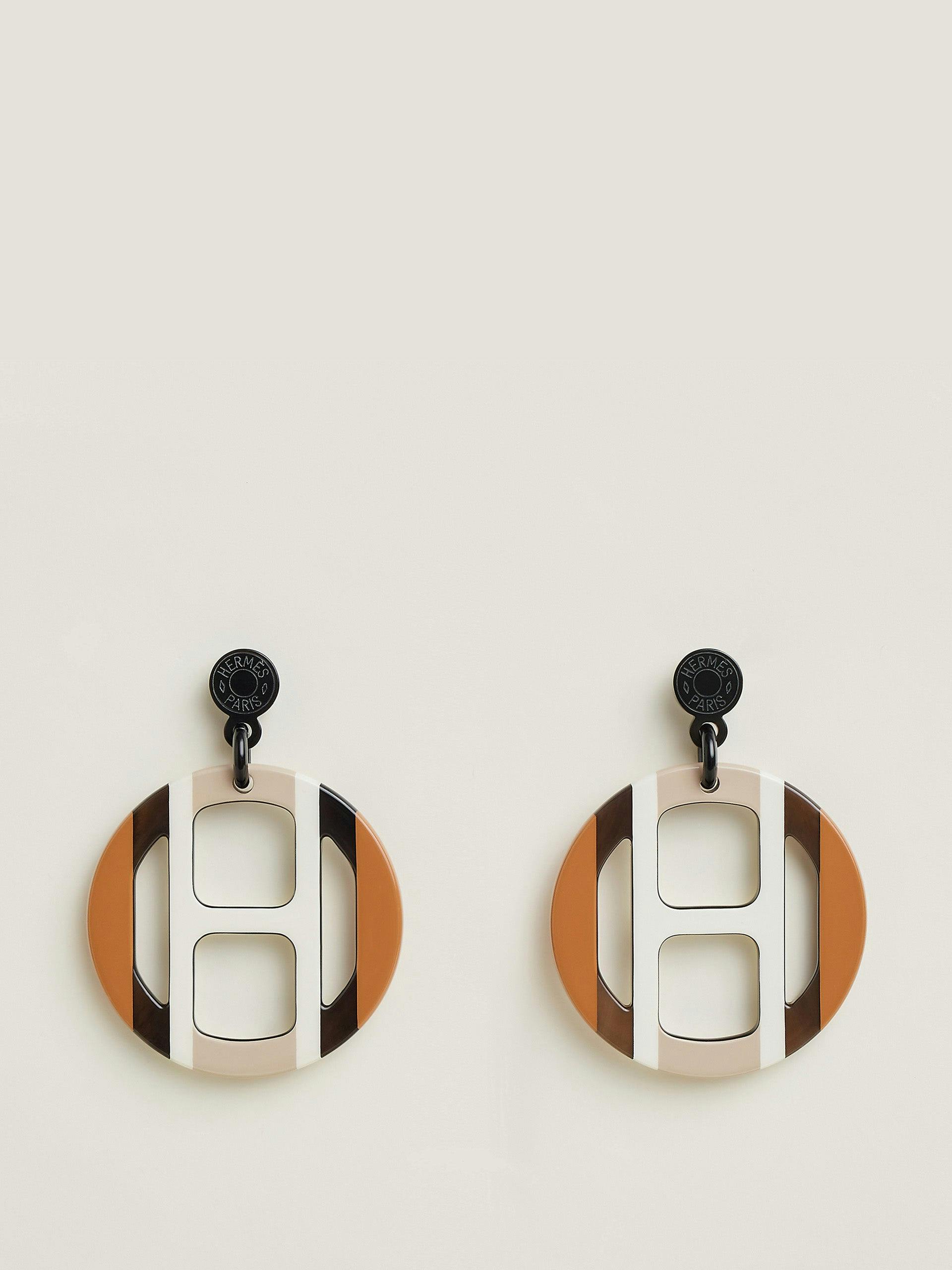 Lacquered earrings
