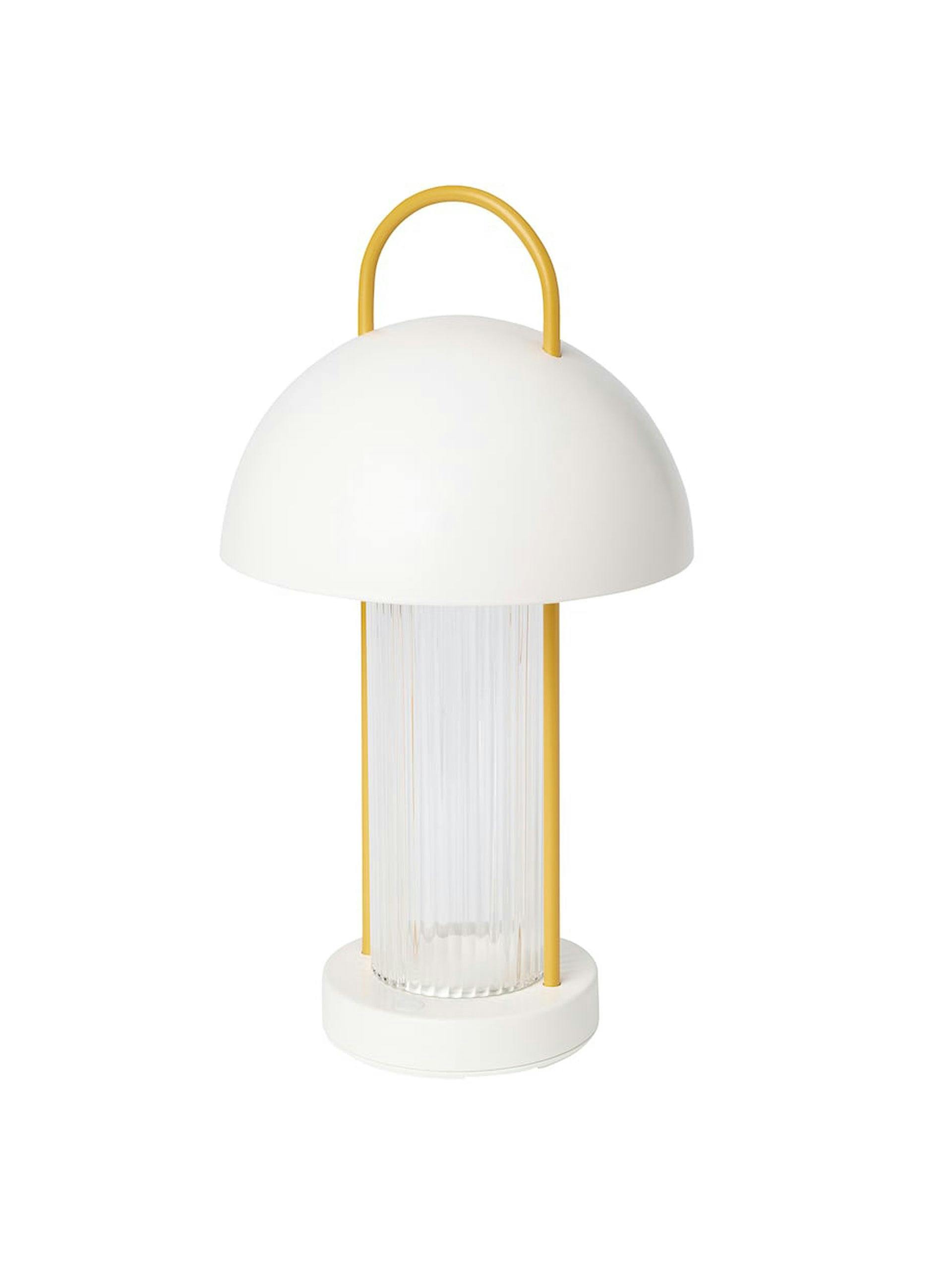 White and yellow LED lamp