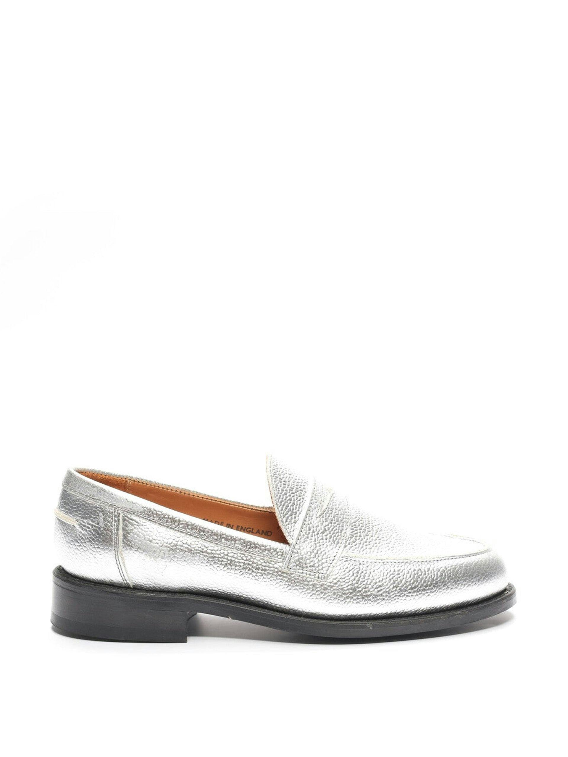 Ludo silver Penny loafer