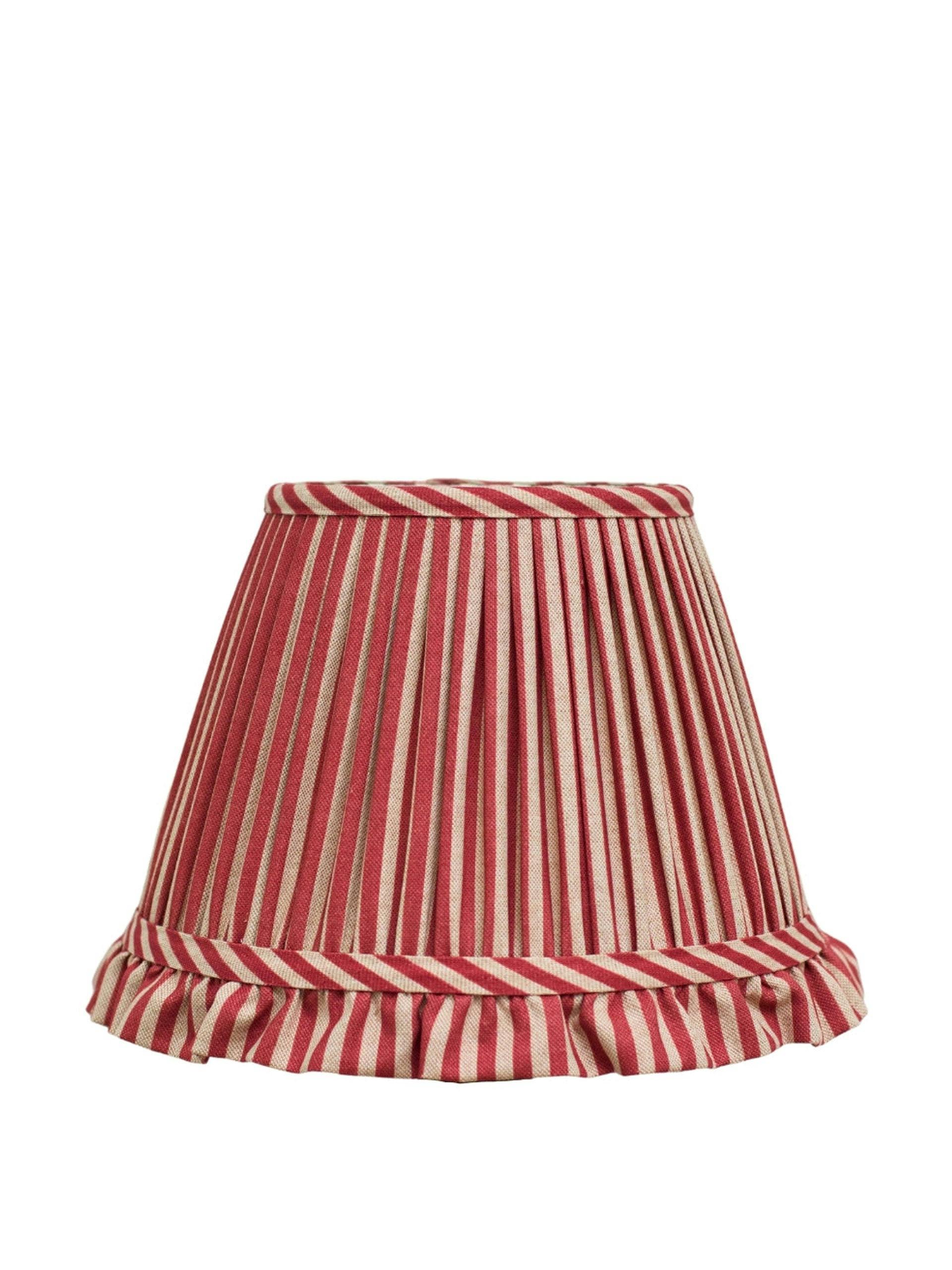 Striped cherry lampshade