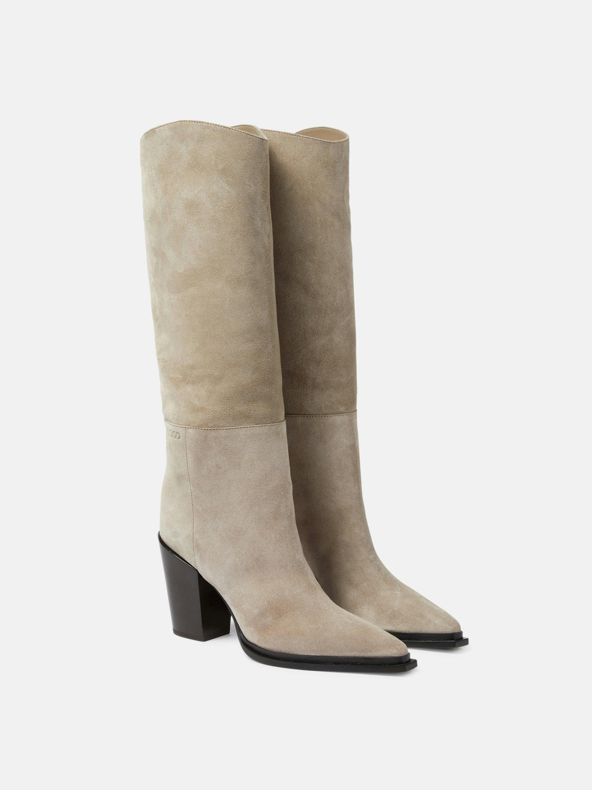 Cece 80 suede knee-high boots