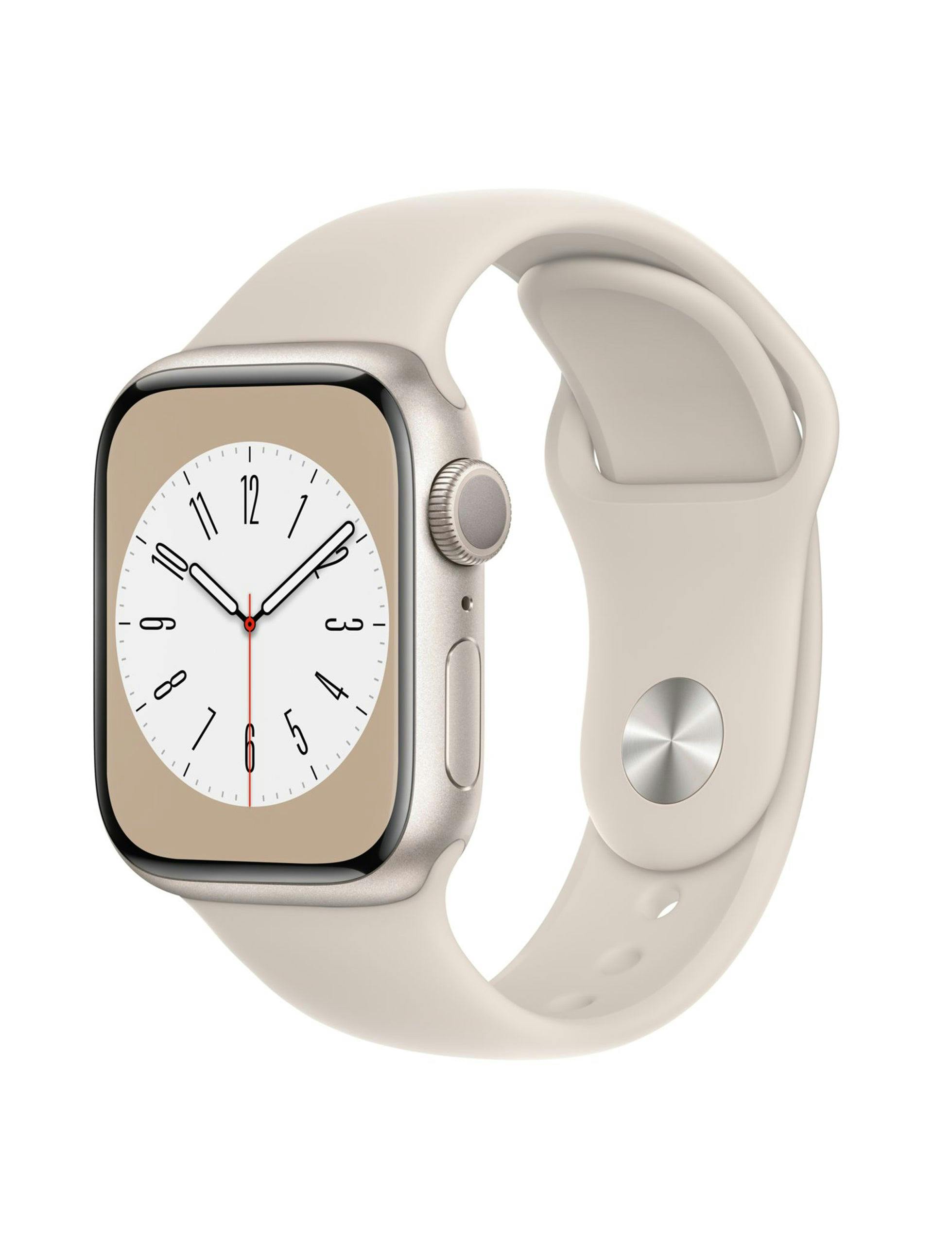 Cream Apple watch