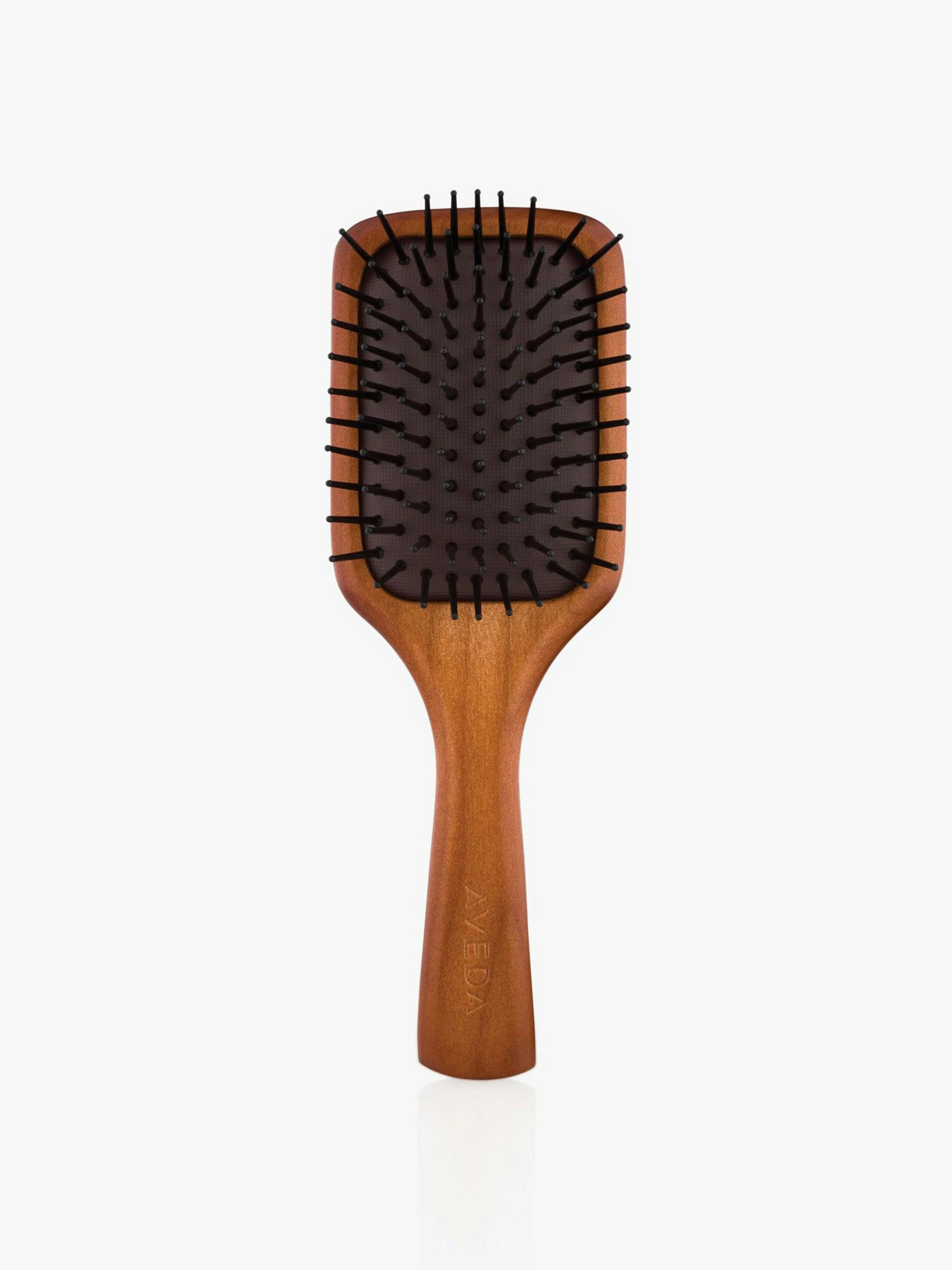 Mini paddle hair brush