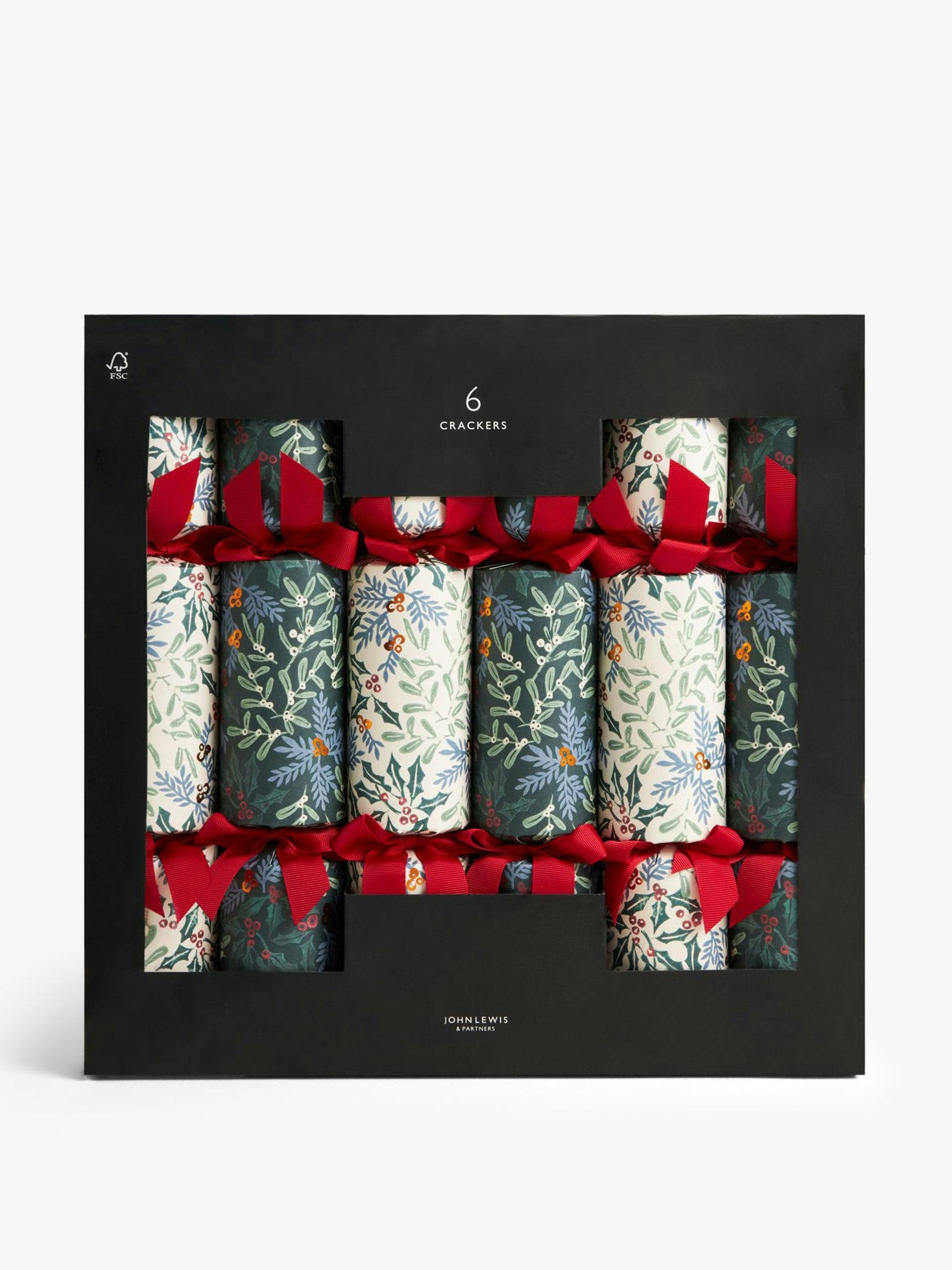 Christmas luxury crackers (set of 6)
