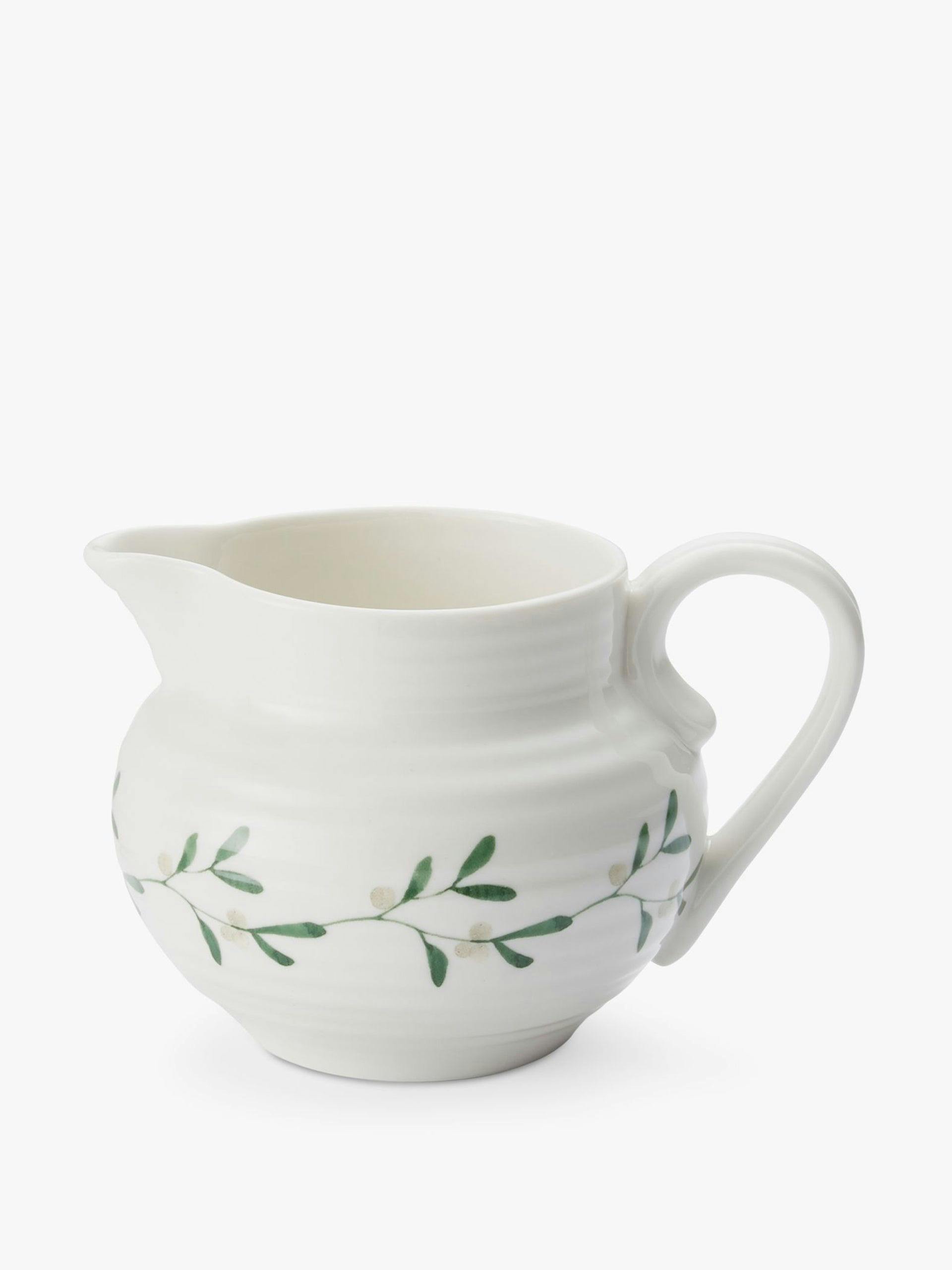 Mistletoe porcelain creamer