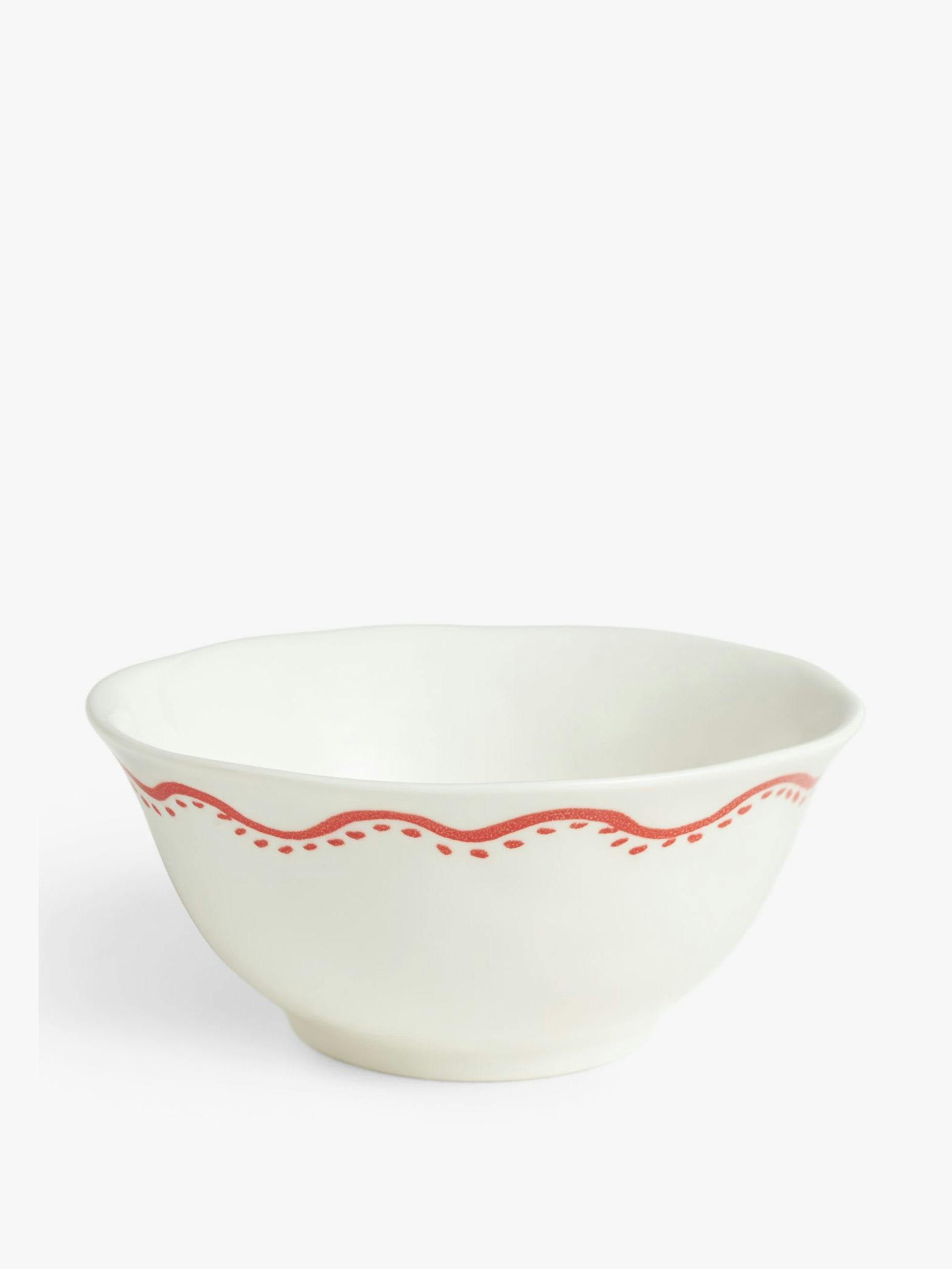 Fine china cereal bowl