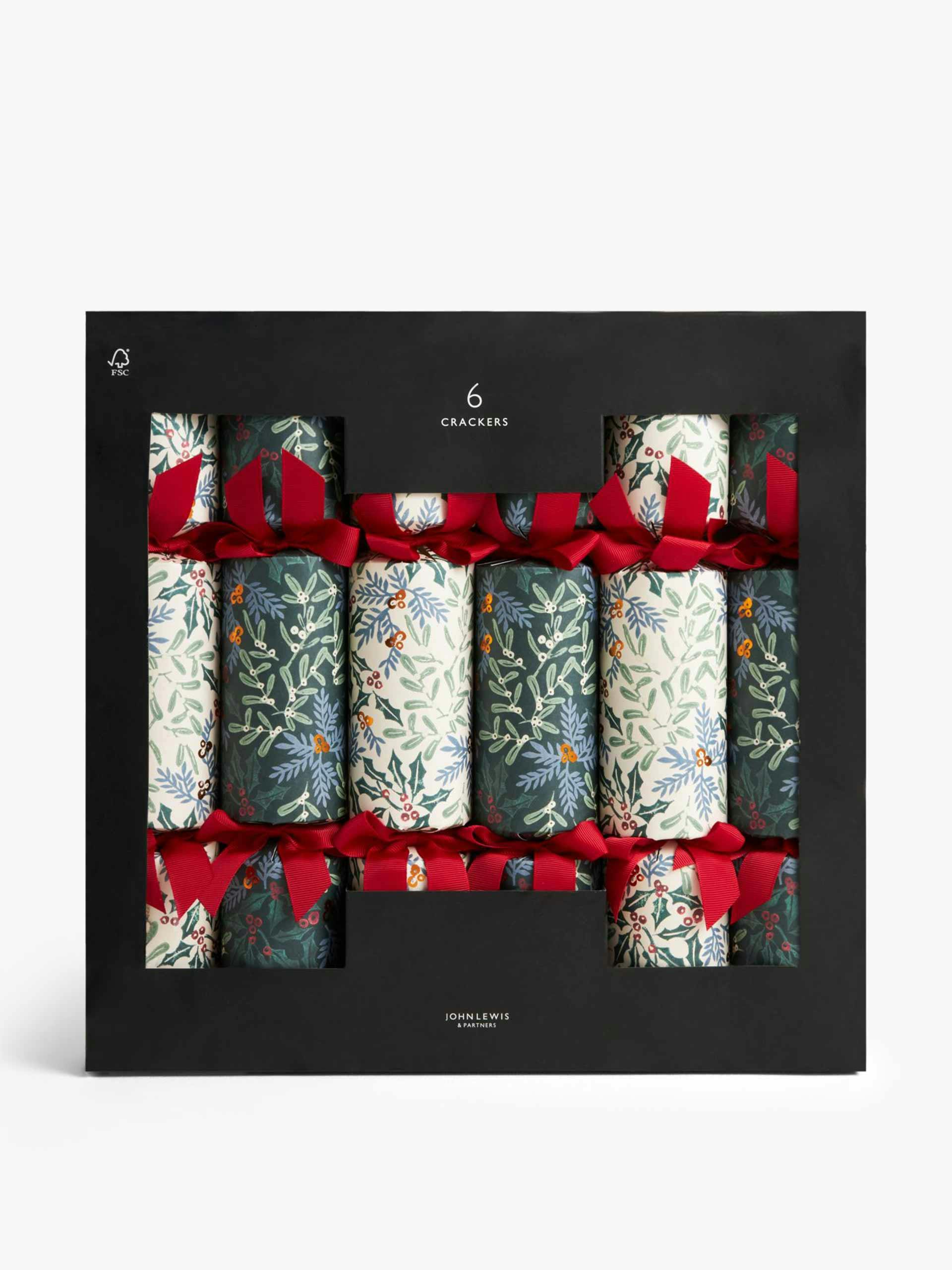Winter foliage luxury crackers (pack of 6)