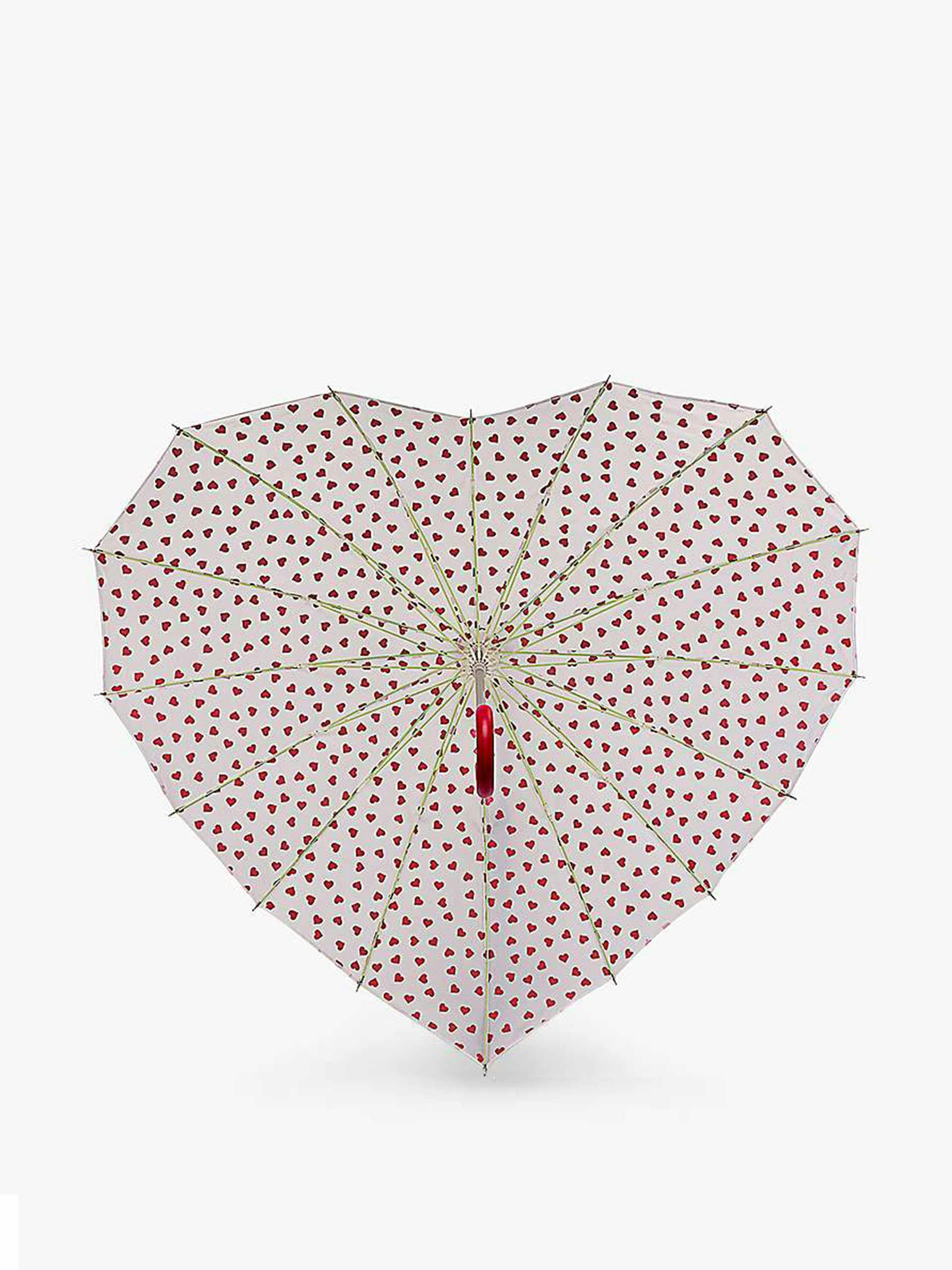 Heart shaped umbrella