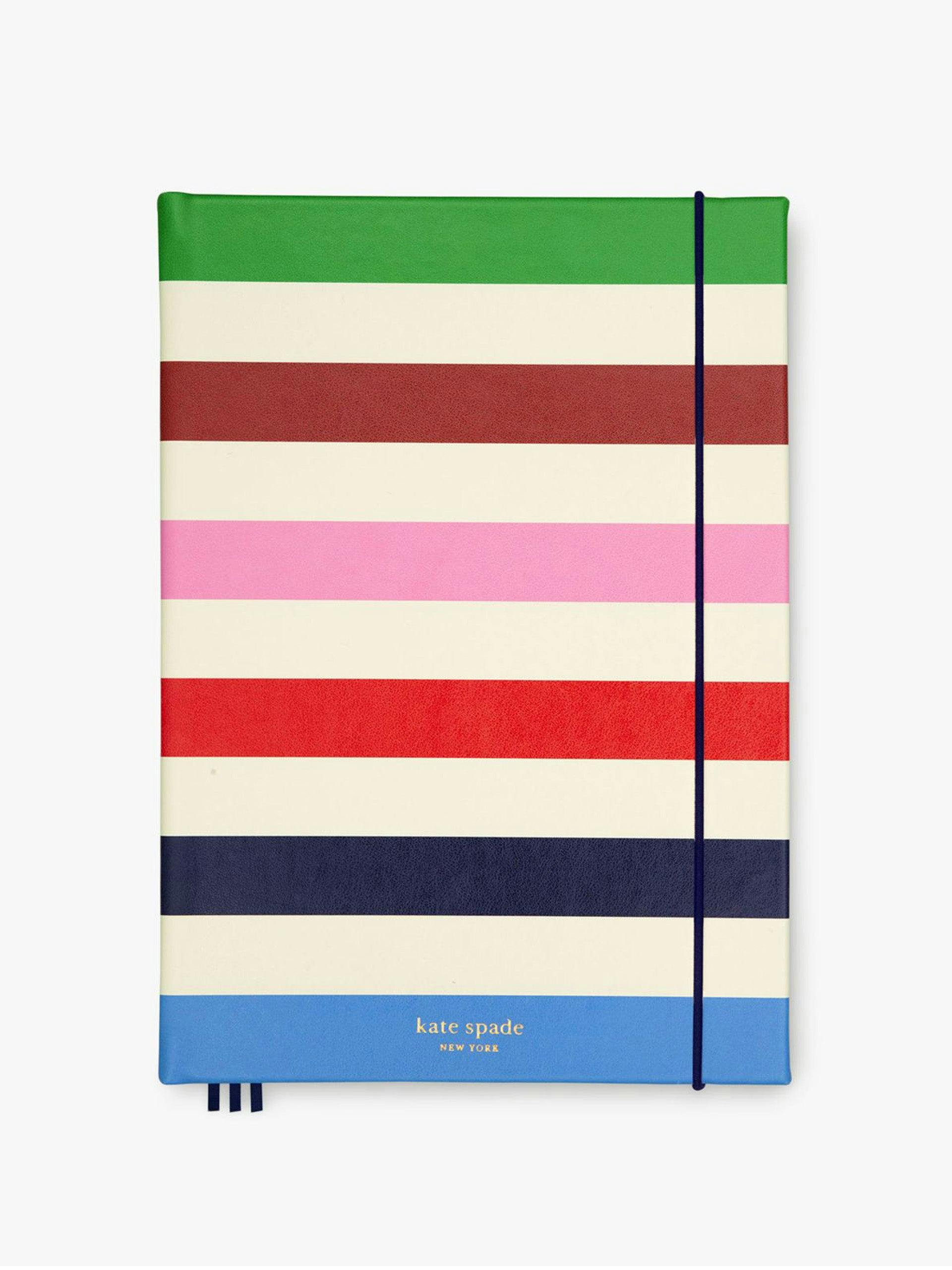 Adventure stripes notebook