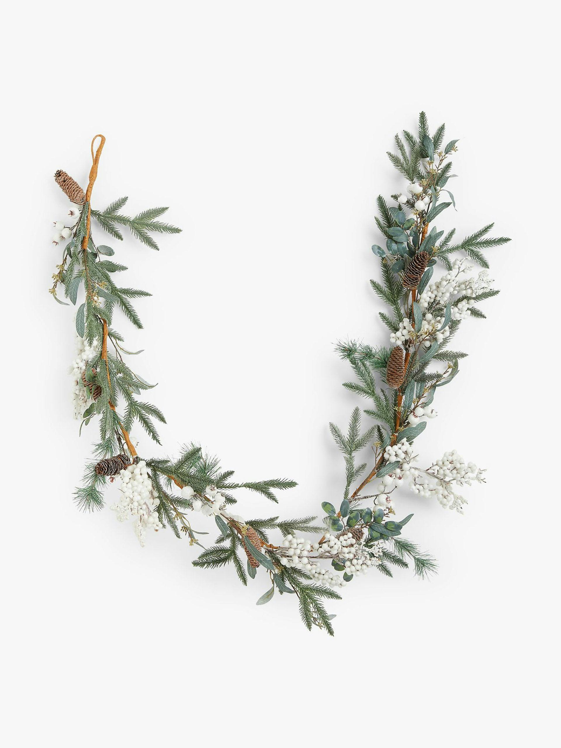 Pine and Mistletoe garland