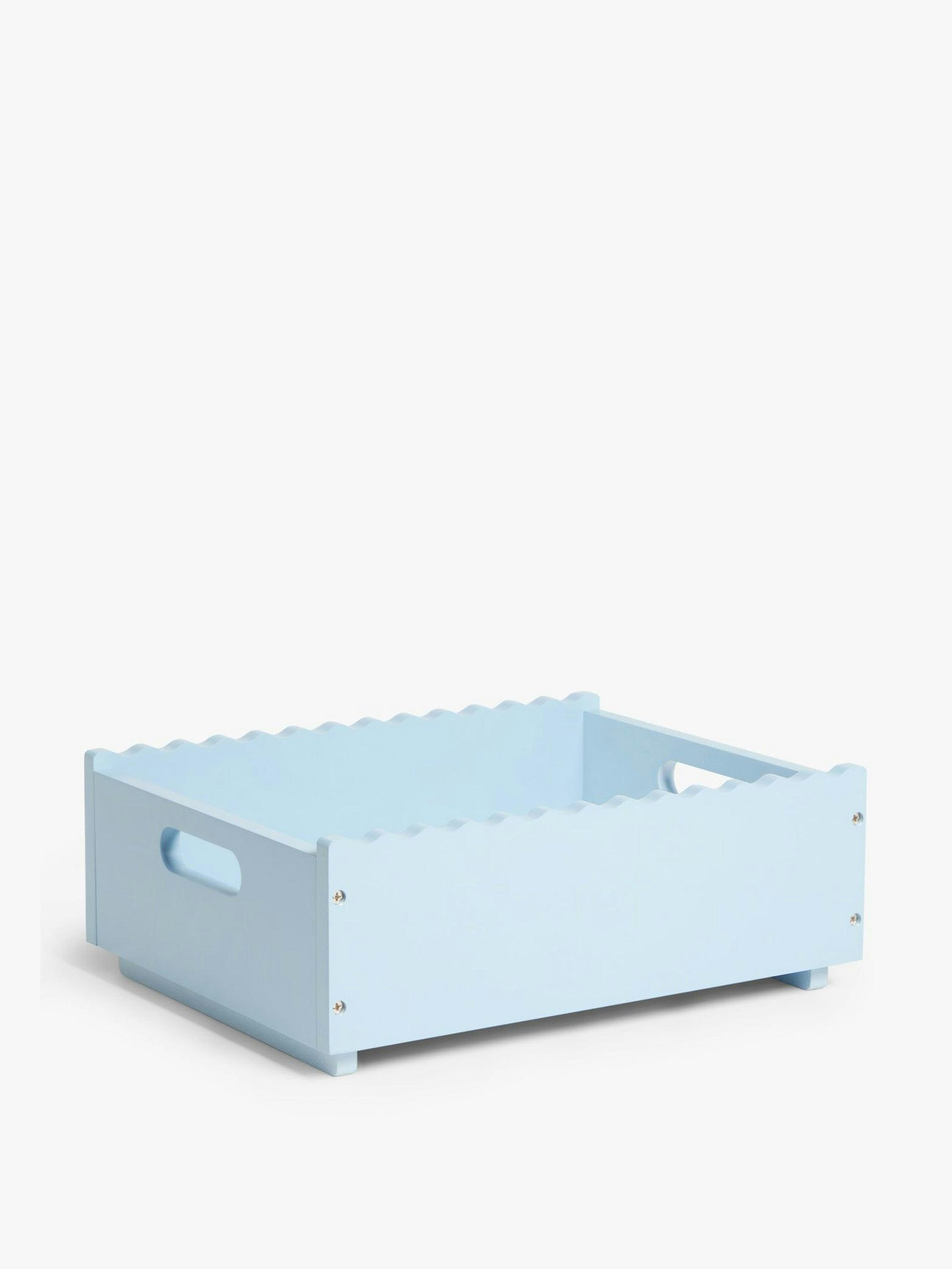 Wiggle stackable storage box