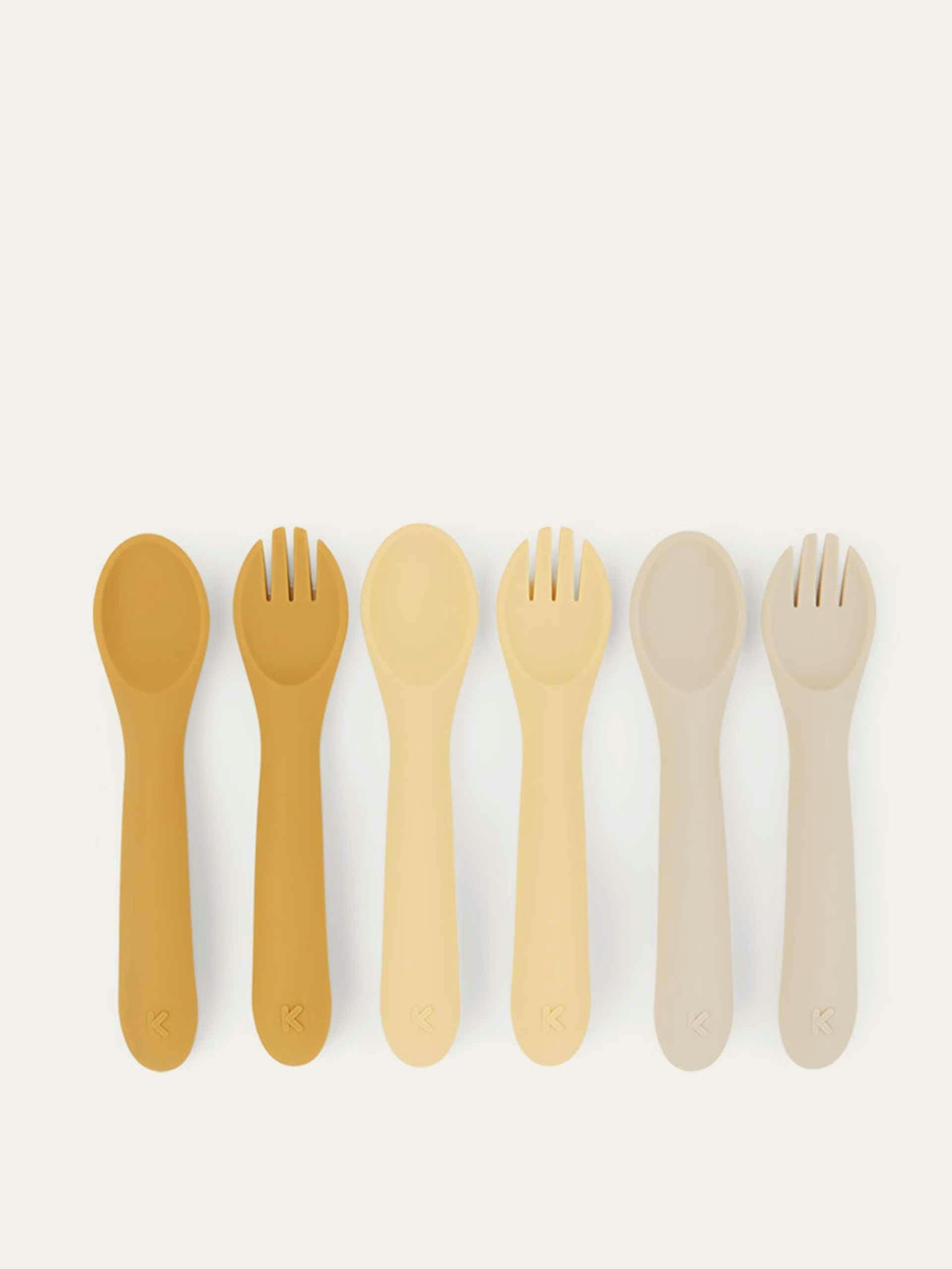 Spoons and forks (pack of 6)